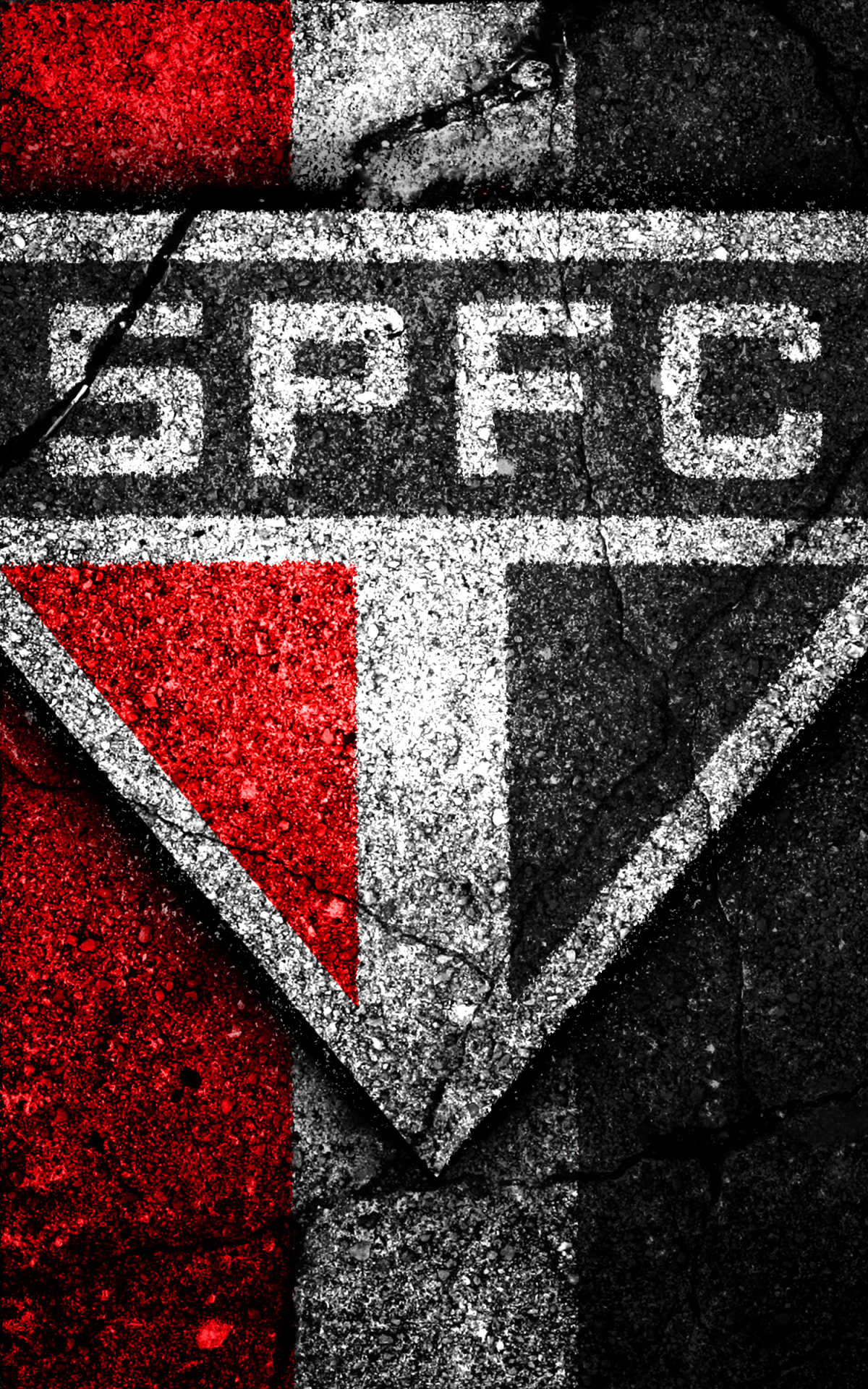 Handy-Wallpaper Sport, Fußball, Logo, Emblem, Fc São Paulo kostenlos herunterladen.