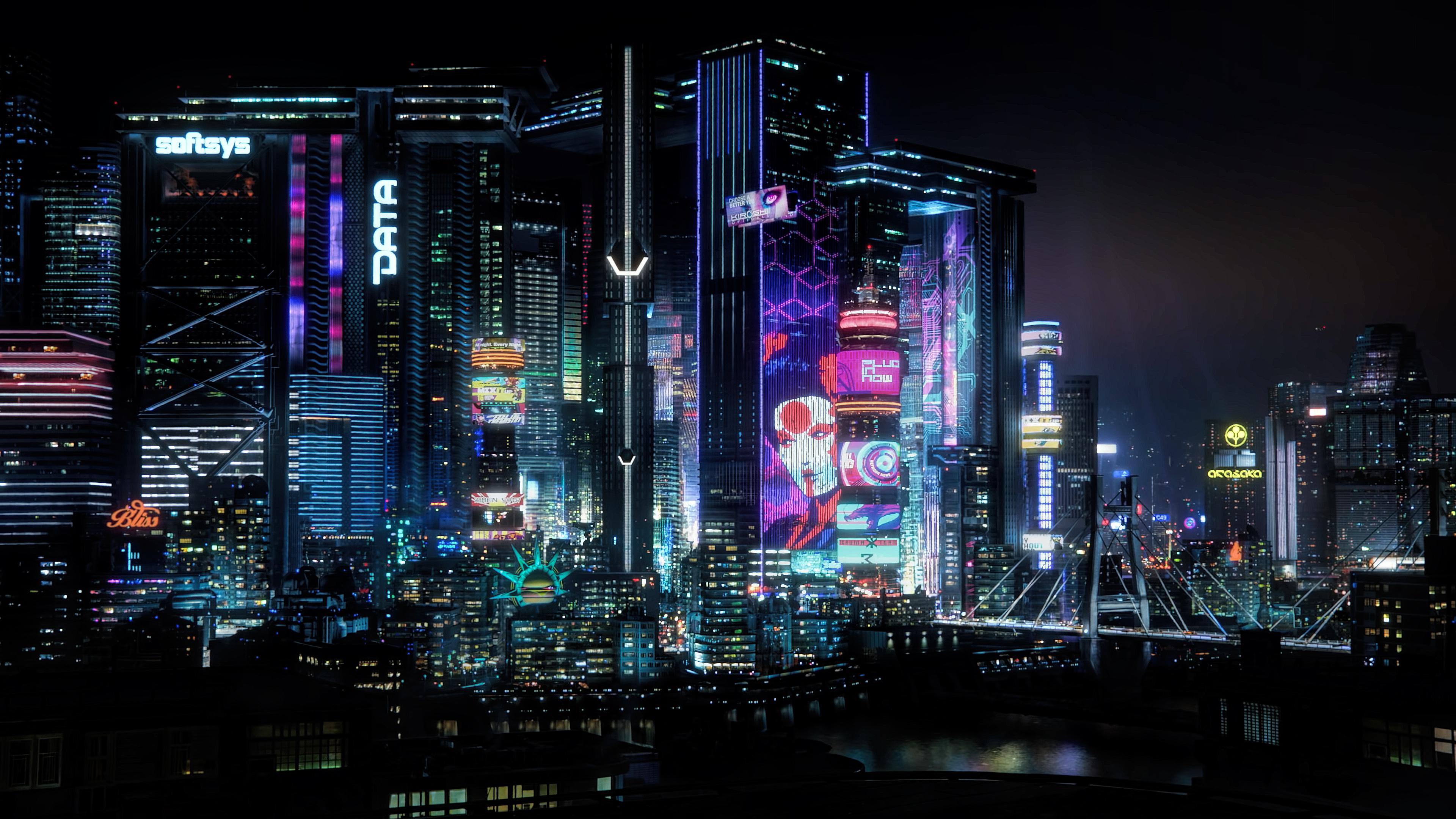 Cyberpunk 2077 Panoramic Wallpapers