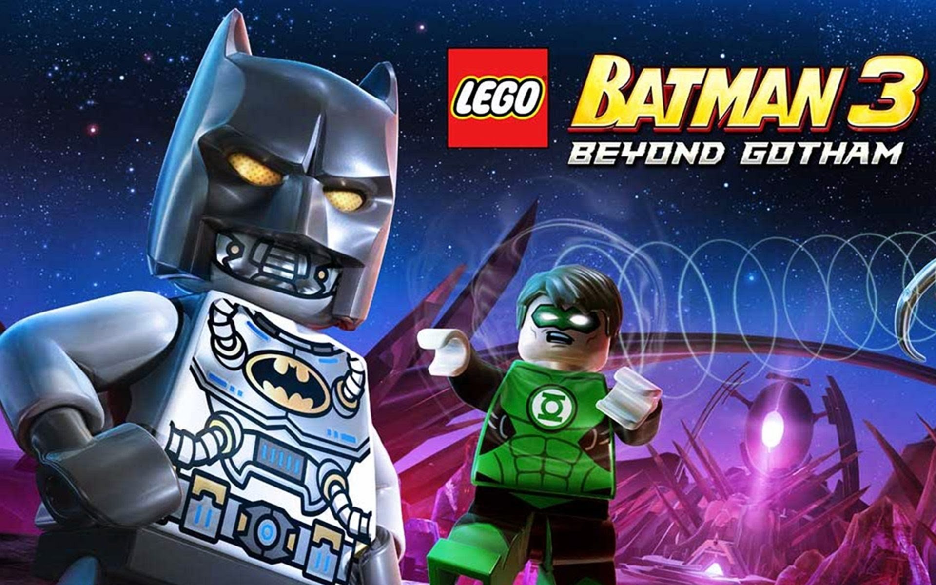 Скачать обои бесплатно Видеоигры, Бэтмен, Супергерой, Лего, Lego Batman 3: Покидая Готэм картинка на рабочий стол ПК