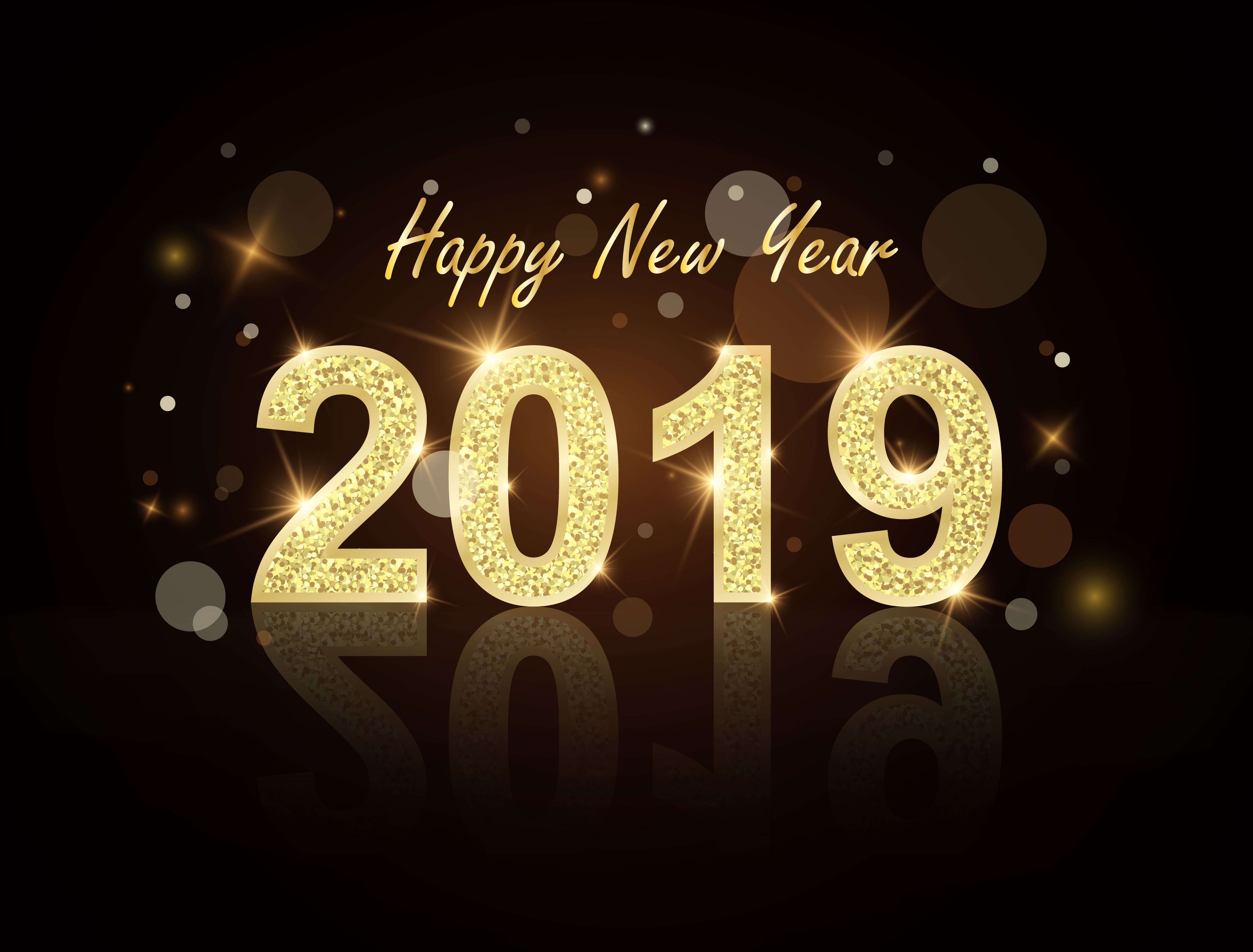 918498 Hintergrundbild herunterladen feiertage, neujahr 2019, frohes neues jahr, neujahr - Bildschirmschoner und Bilder kostenlos
