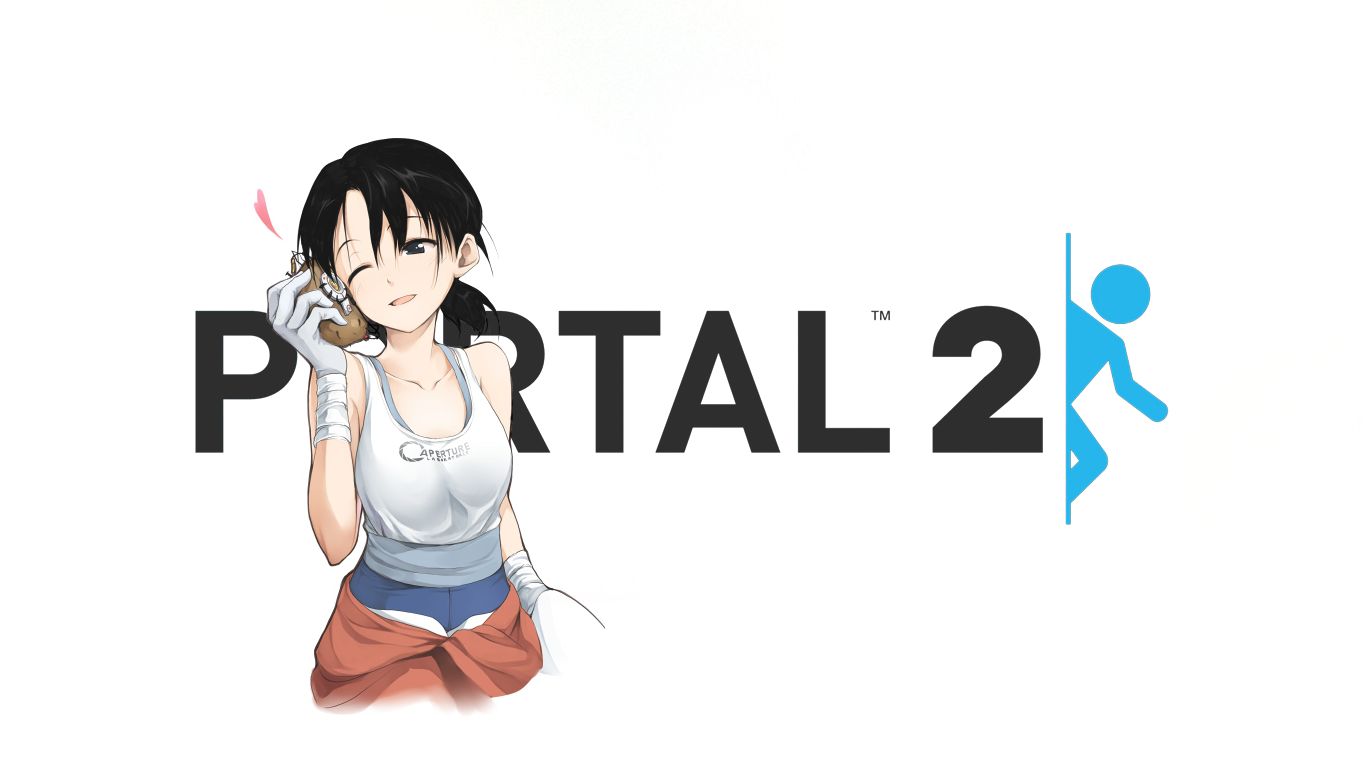 Free download wallpaper Portal, Video Game, Portal 2 on your PC desktop