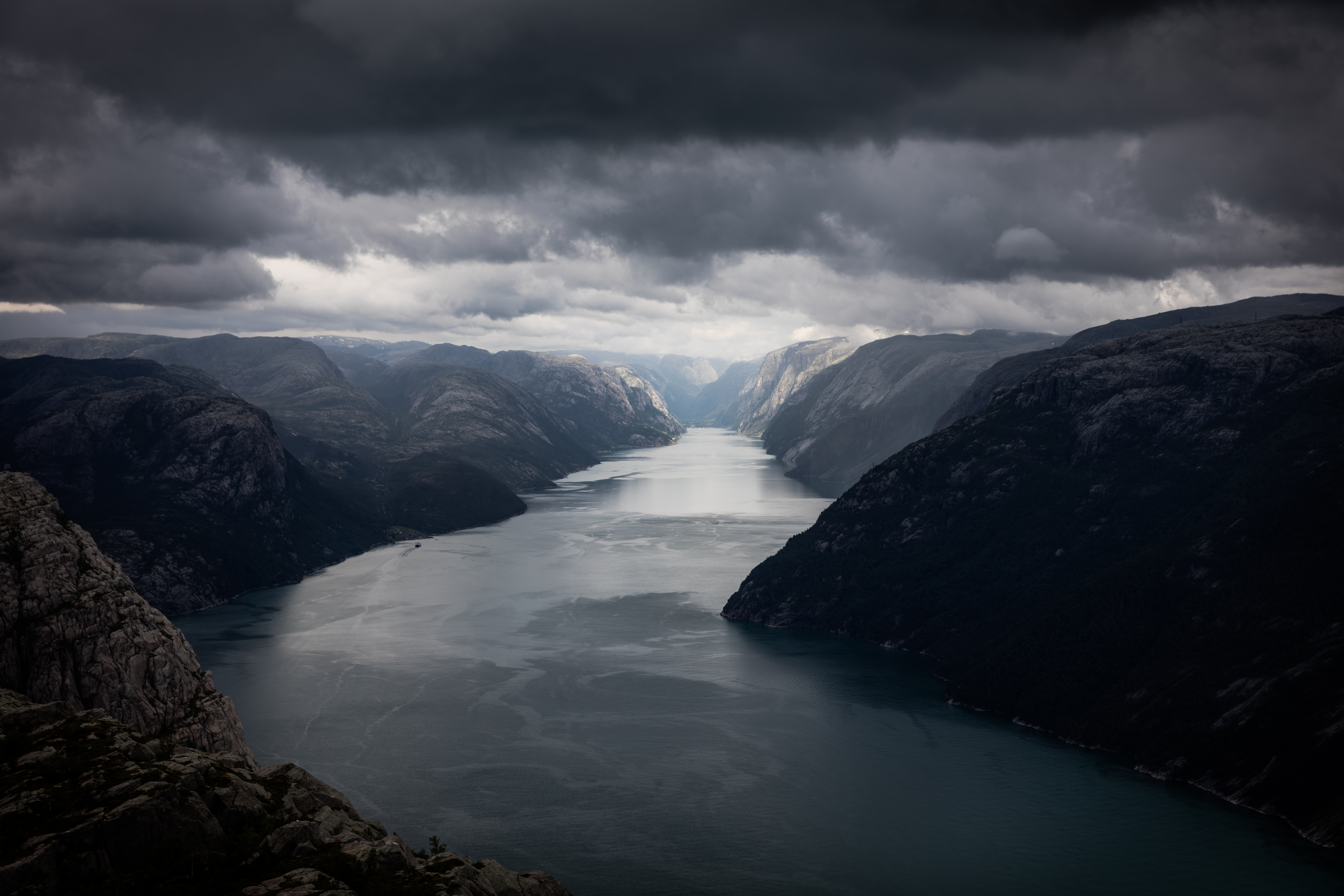 Die besten Fjord-Hintergründe für den Telefonbildschirm