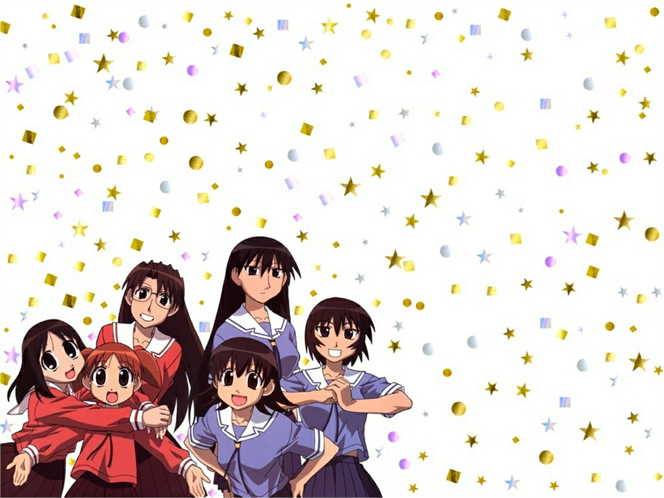 Handy-Wallpaper Animes, Azumanga Daiô kostenlos herunterladen.