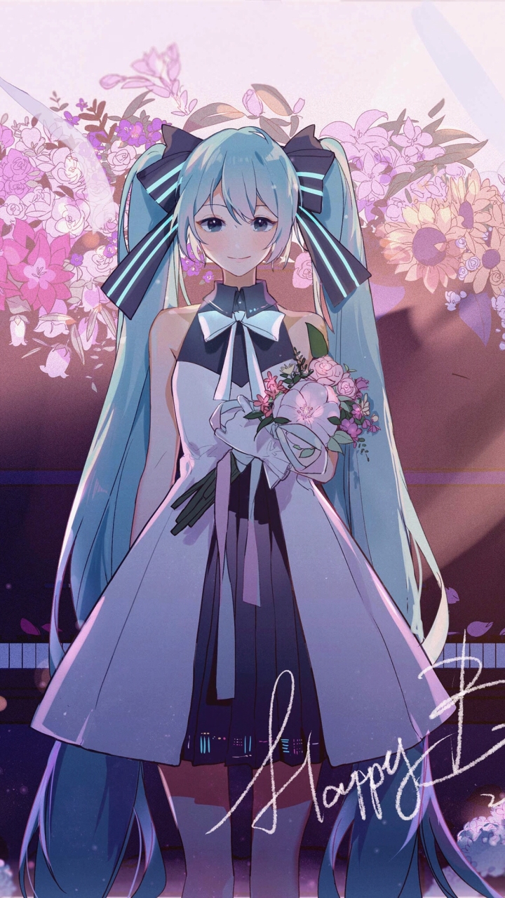 Download mobile wallpaper Anime, Vocaloid, Hatsune Miku for free.