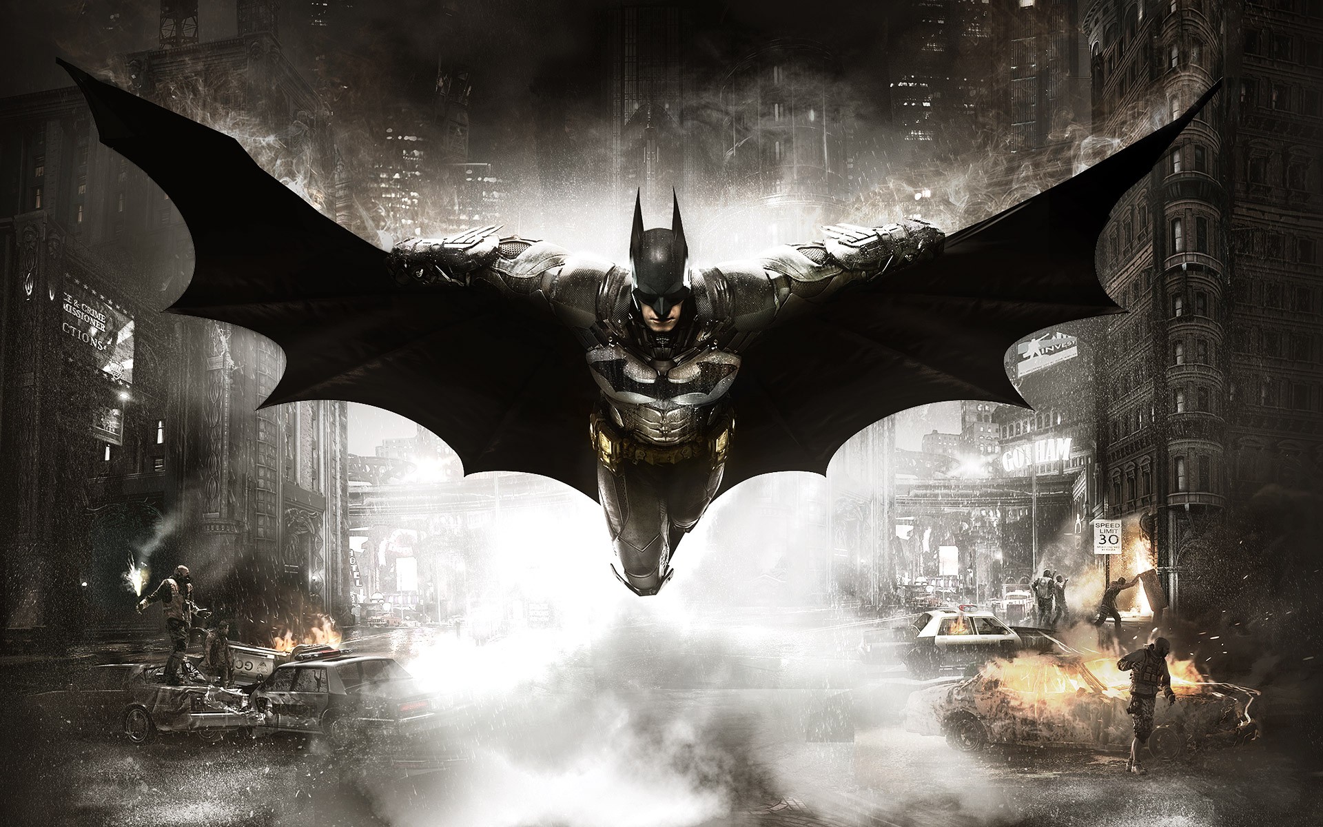 327889 baixar imagens videogame, batman: arkham knight, homem morcego - papéis de parede e protetores de tela gratuitamente
