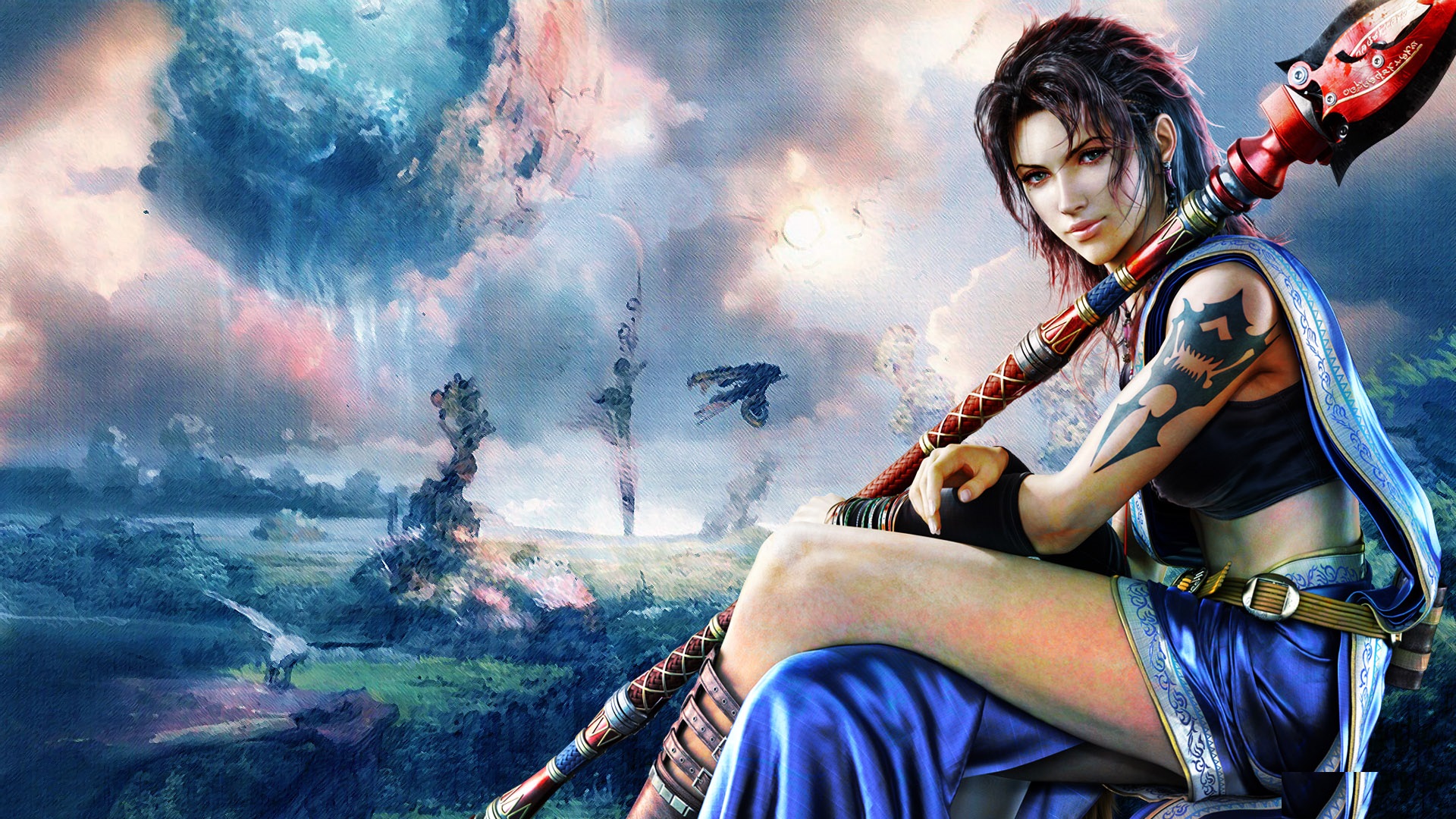 oerba yun fang, video game, final fantasy xiii, final fantasy