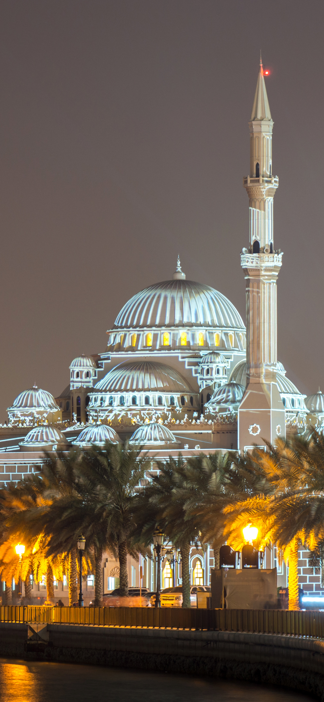 Die besten Al Noor Moschee-Hintergründe für den Telefonbildschirm