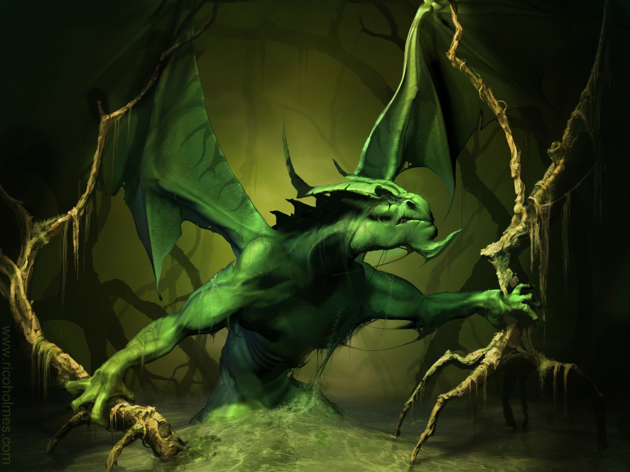 Free download wallpaper Fantasy, Dragon on your PC desktop