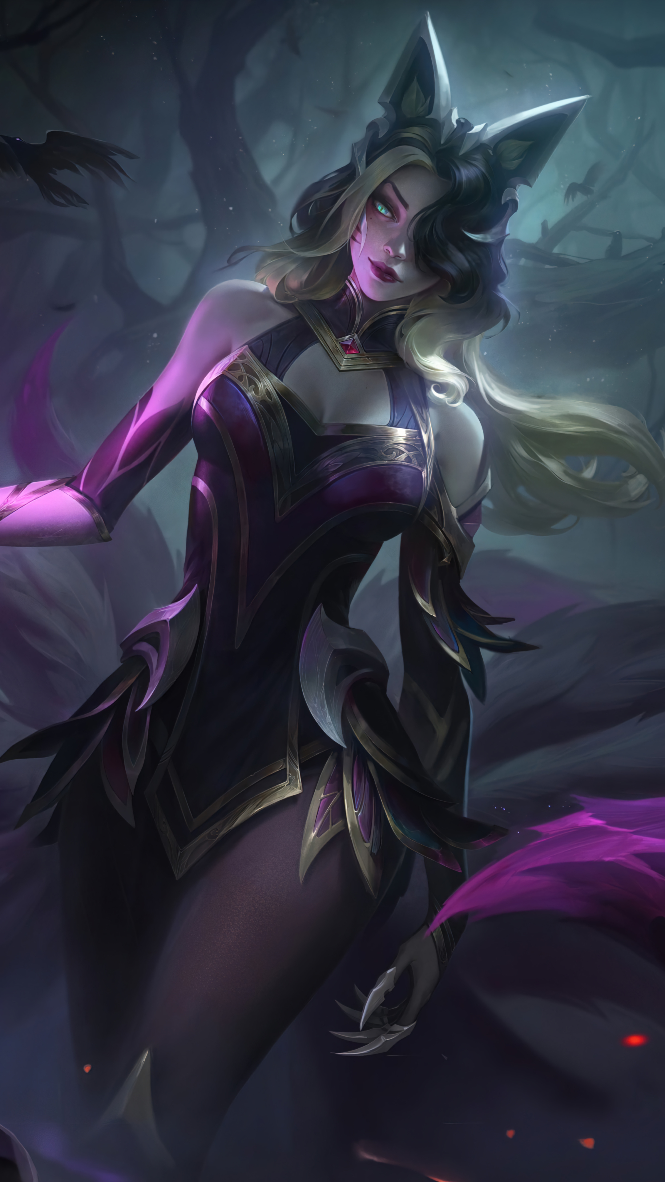 Handy-Wallpaper League Of Legends, Computerspiele, Ahri (Liga Der Legenden) kostenlos herunterladen.