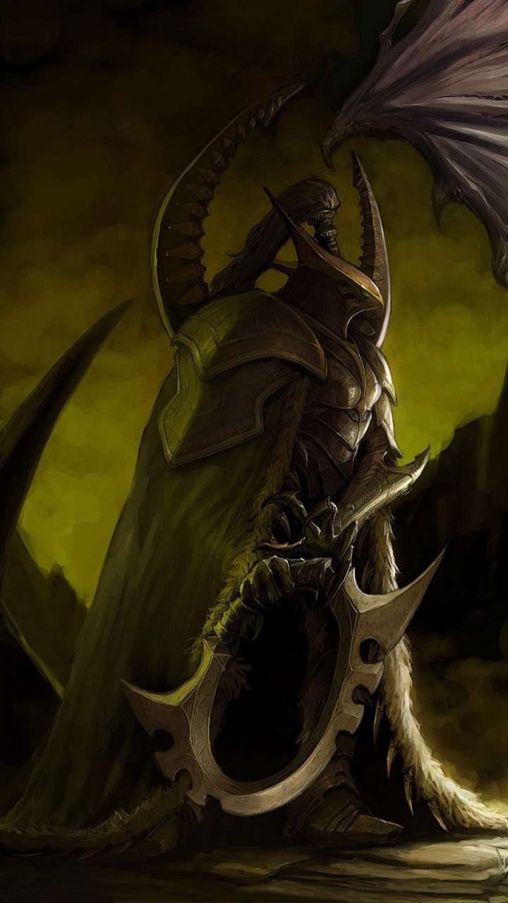 Baixar papel de parede para celular de Warcraft, Demônio, Videogame, World Of Warcraft, Illidan Tempesfúria gratuito.