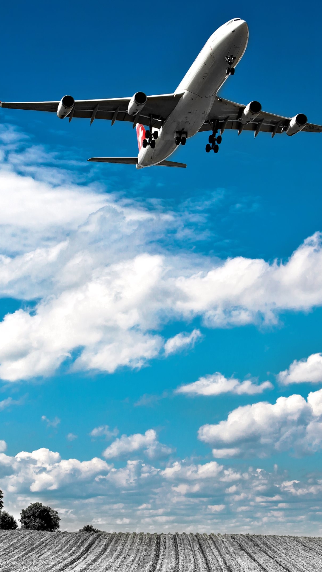 Handy-Wallpaper Flugzeug, Passagierflugzeug, Fahrzeuge, Swiss Airlines kostenlos herunterladen.