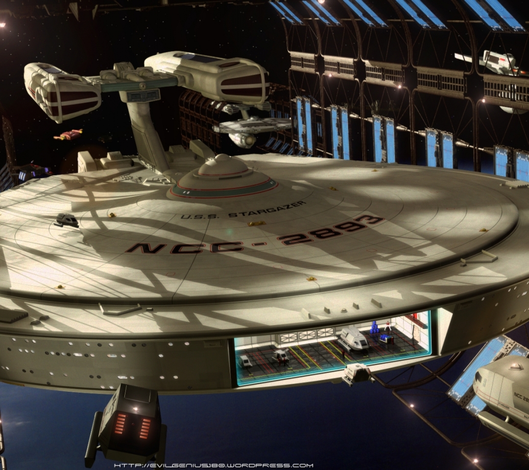 Descarga gratuita de fondo de pantalla para móvil de Star Trek, Ciencia Ficción, Viaje A Las Estrellas, Uss Stargazer (Ncc 2893).