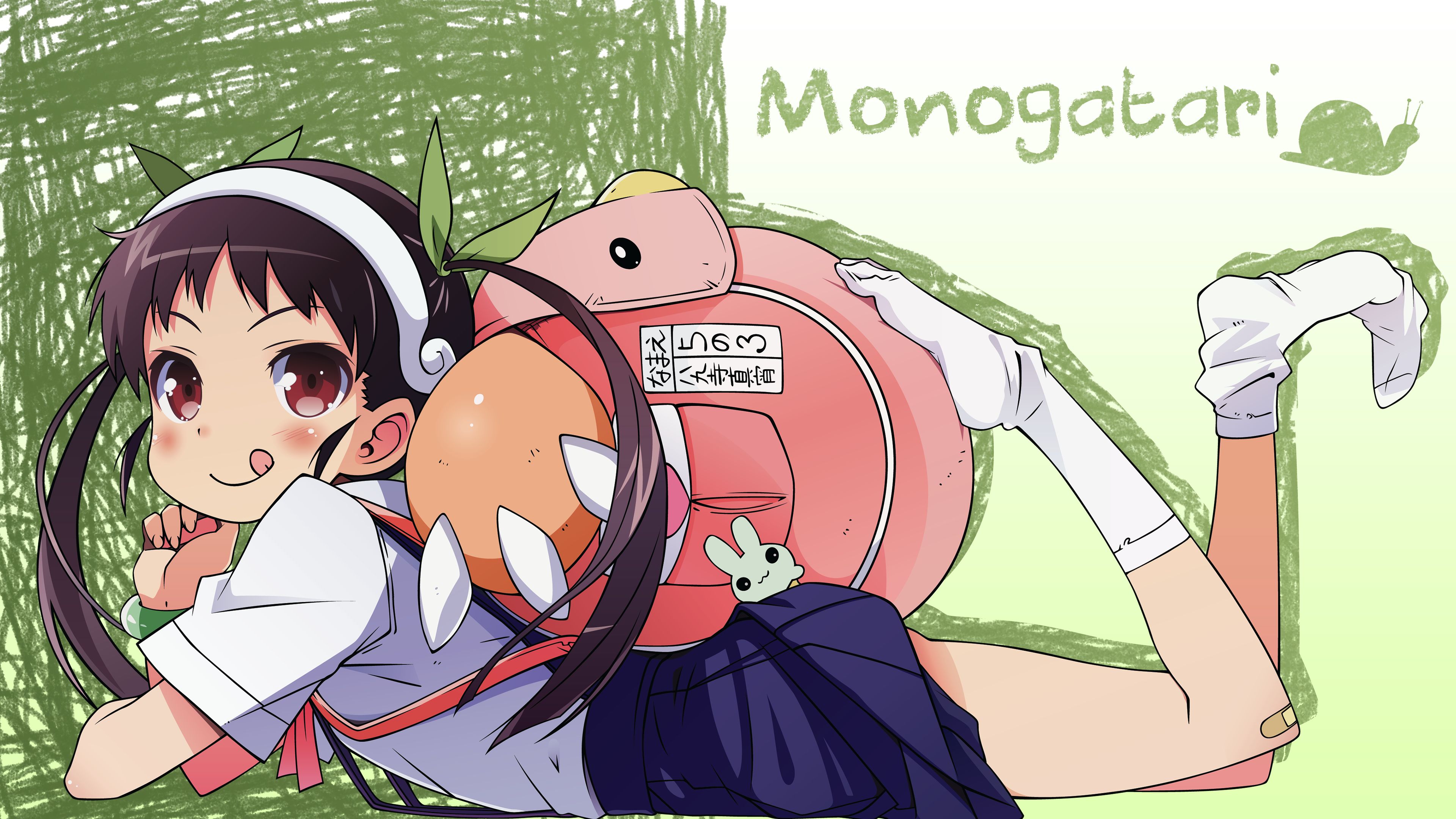 654154 Hintergrundbild herunterladen animes, monogatari (serie), süß, mayoi hachikuji - Bildschirmschoner und Bilder kostenlos