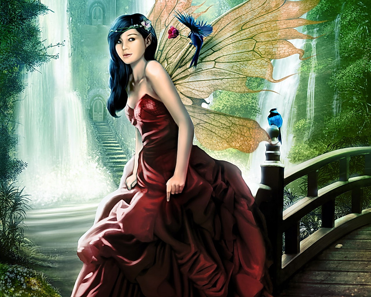 Download mobile wallpaper Fantasy, Fairy for free.