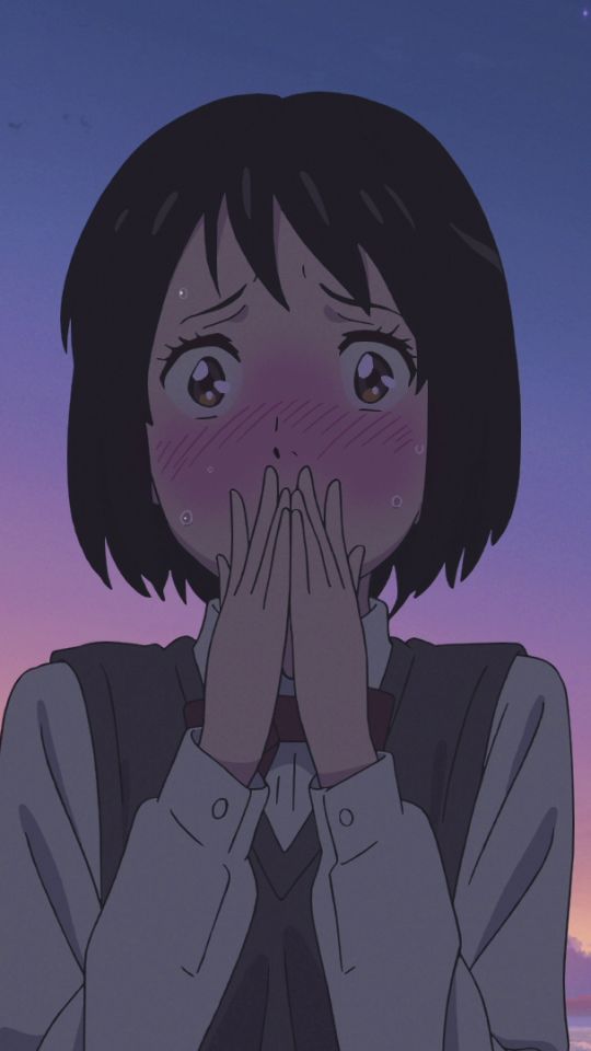 Descarga gratuita de fondo de pantalla para móvil de Animado, Kimi No Na Wa, Mitsuha Miyamizu.