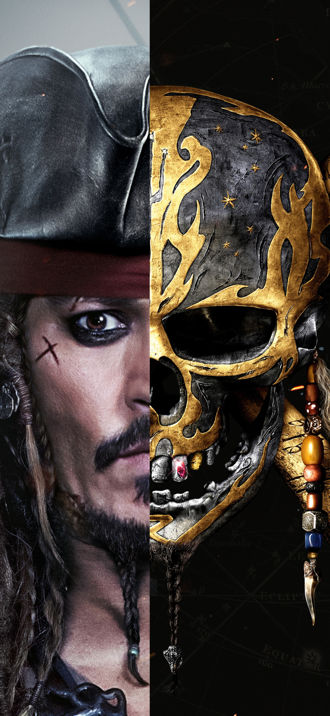 Download mobile wallpaper Johnny Depp, Movie, Jack Sparrow, Pirates Of The Caribbean: Dead Men Tell No Tales for free.