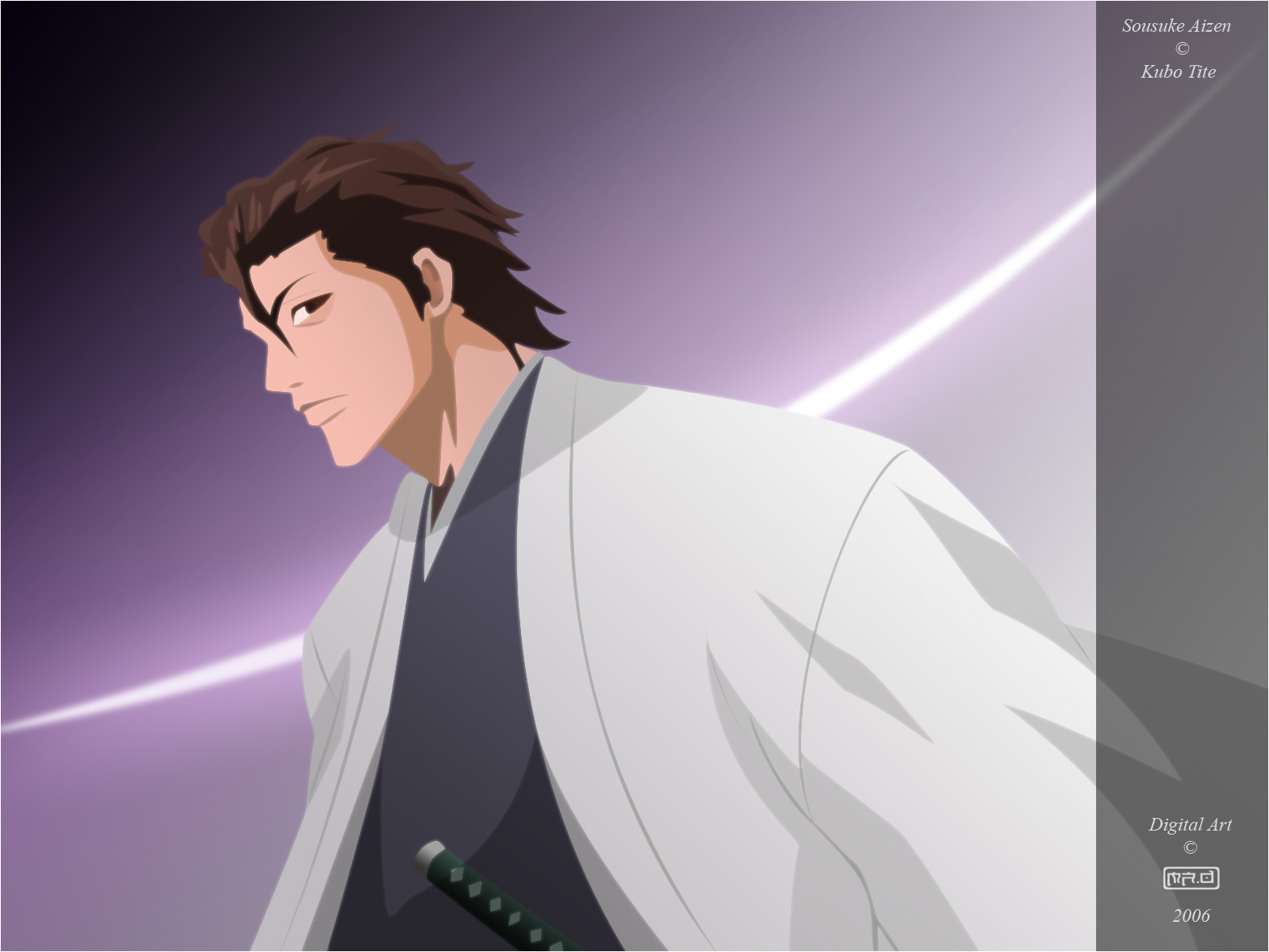 Baixar papel de parede para celular de Sousuke Aizen, Alvejante, Anime gratuito.