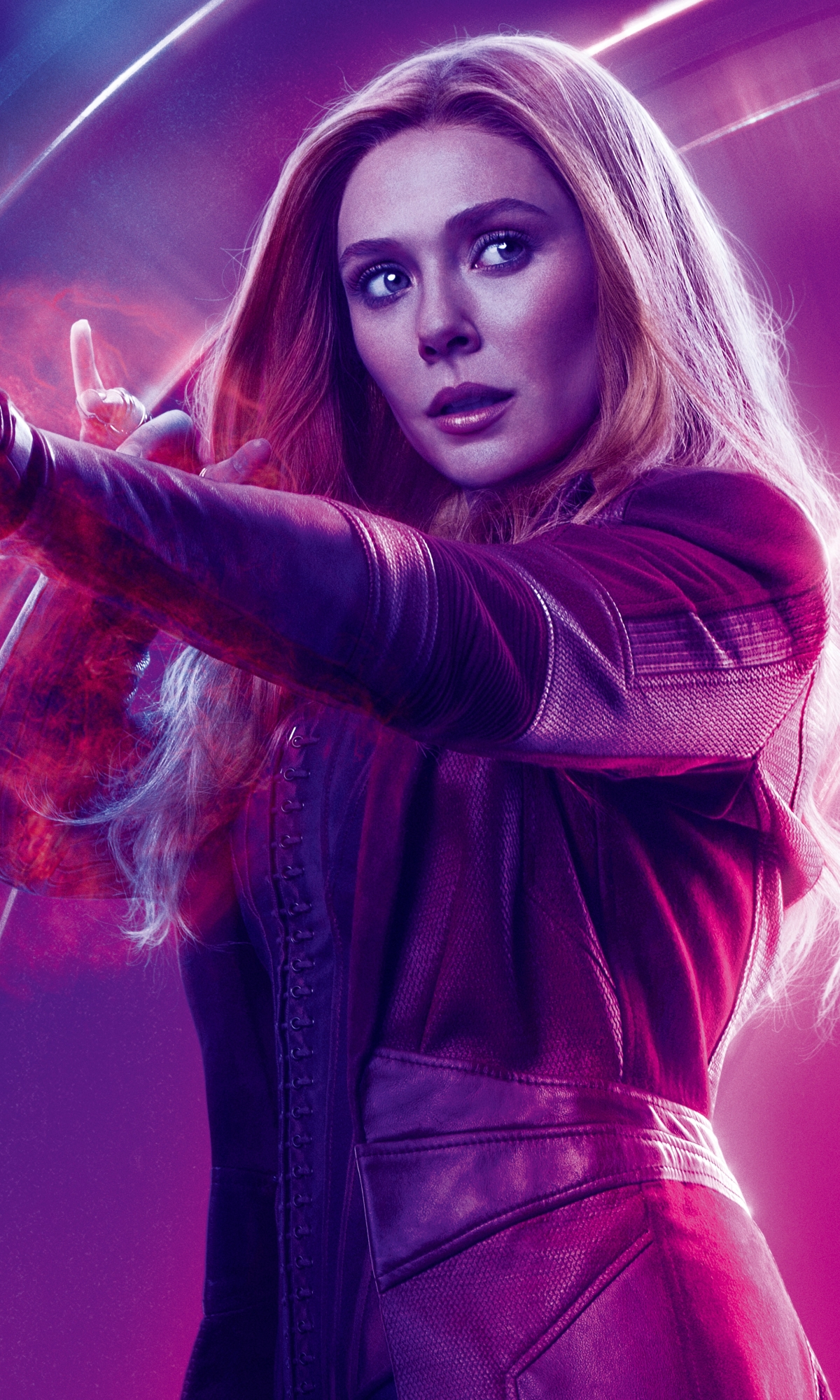 Baixar papel de parede para celular de Os Vingadores, Filme, Feiticeira Escarlate, Elizabeth Olsen, Vingadores: Guerra Infinita gratuito.