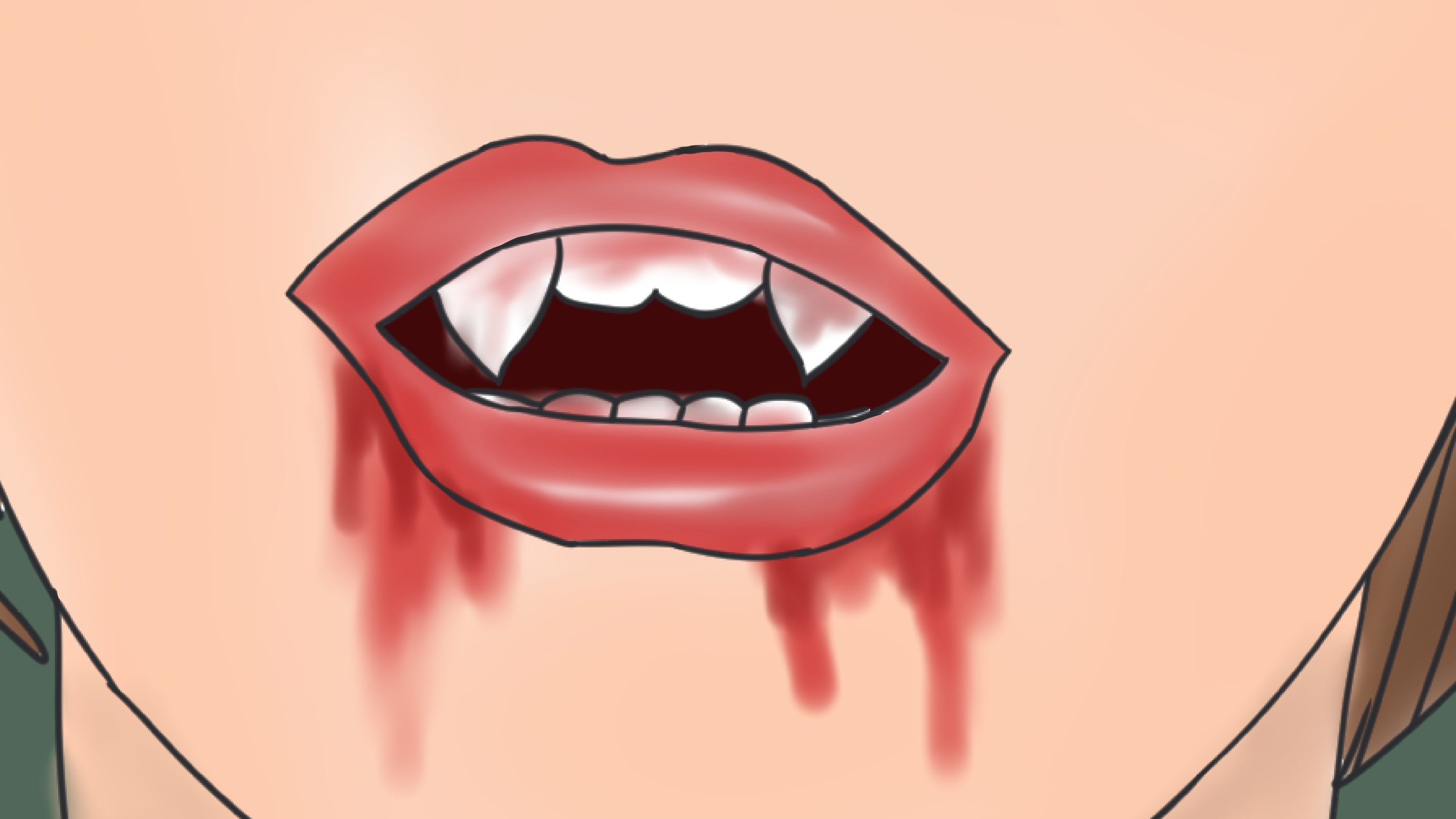 Laden Sie das Vampir, Düster-Bild kostenlos auf Ihren PC-Desktop herunter