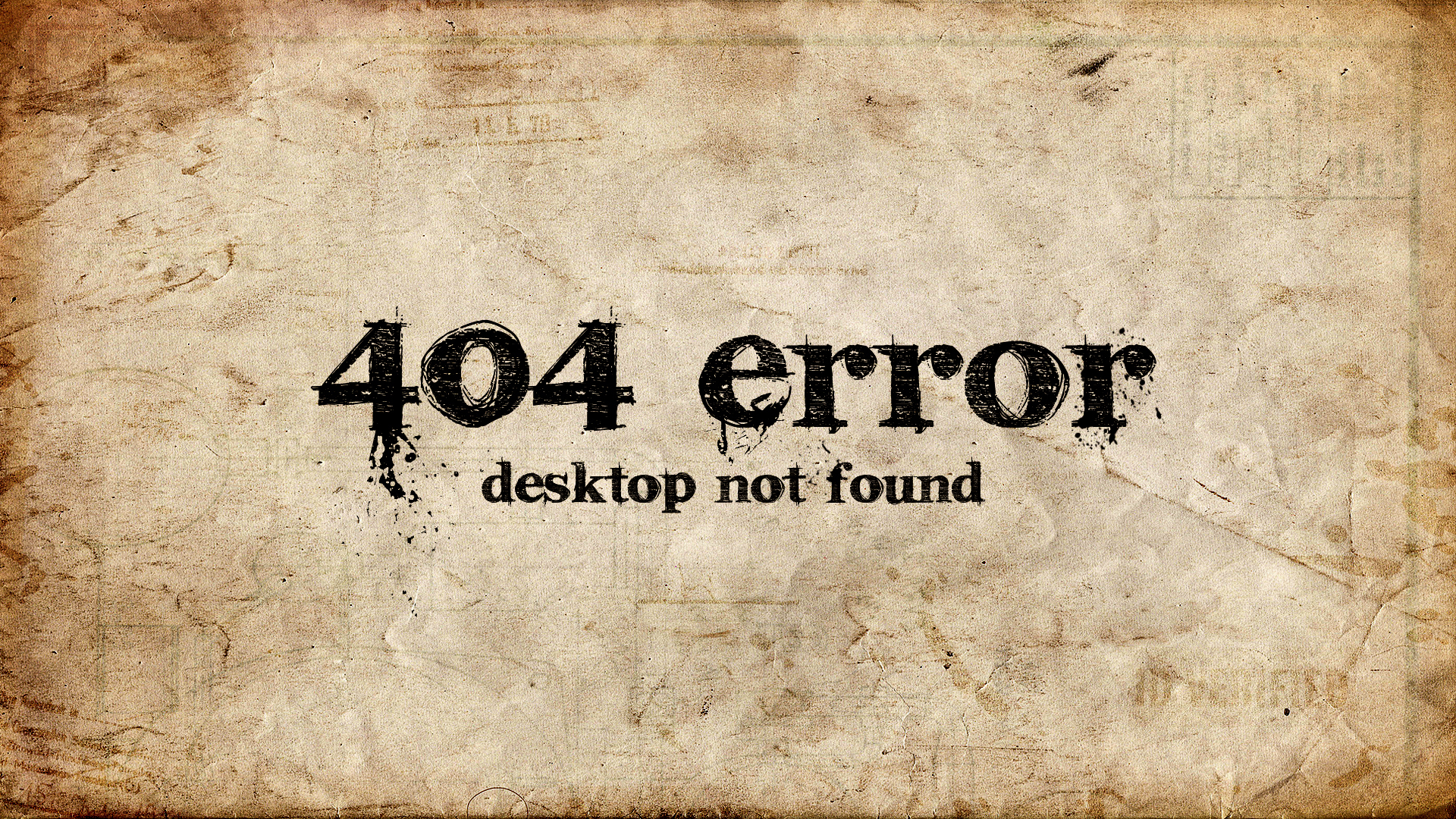 Популярные заставки и фоны 404 на компьютер