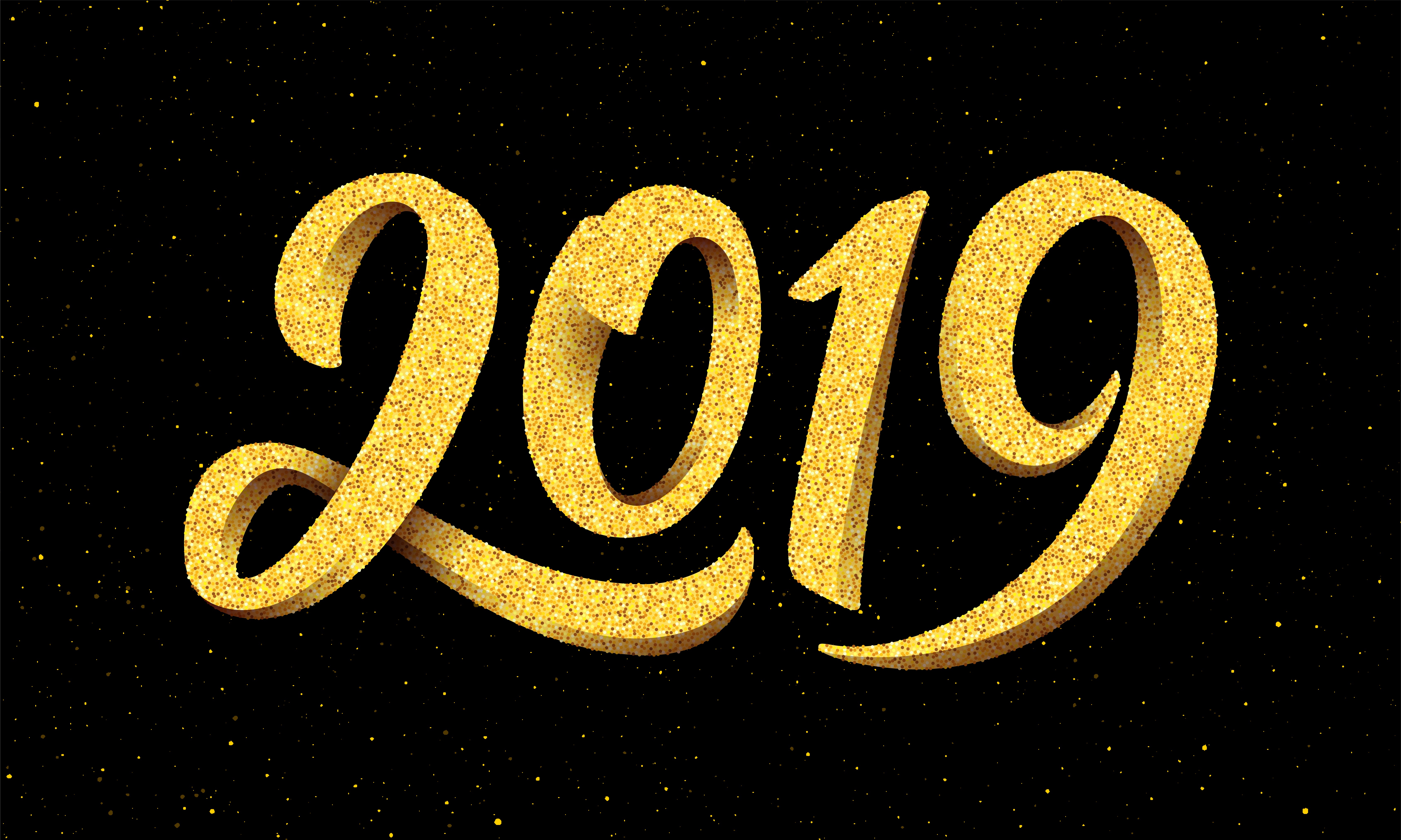 918684 descargar fondo de pantalla día festivo, año nuevo 2019, año nuevo: protectores de pantalla e imágenes gratis