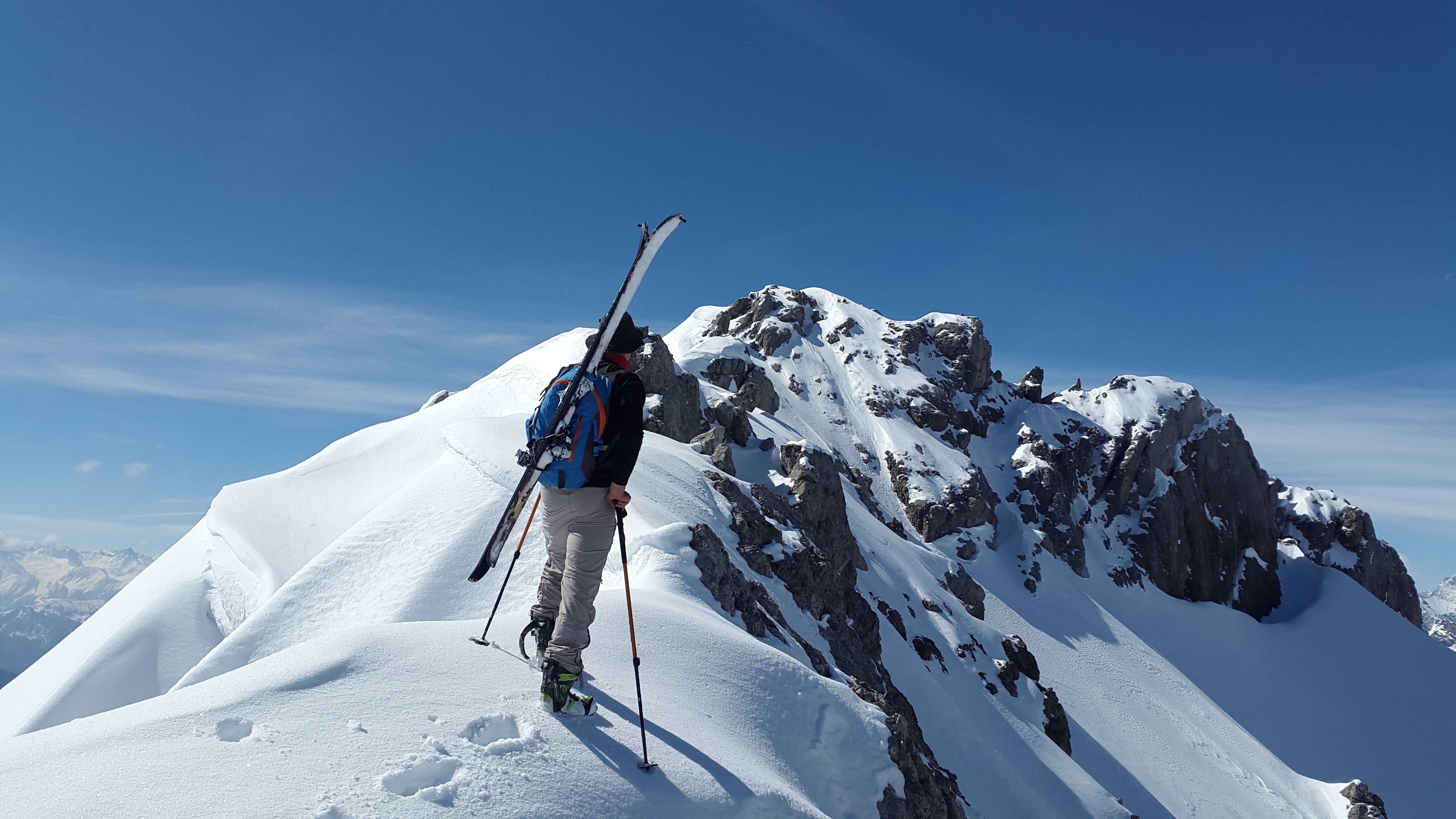 mountaineering, sports, alps, climbing, mountain, nature, snow, winter