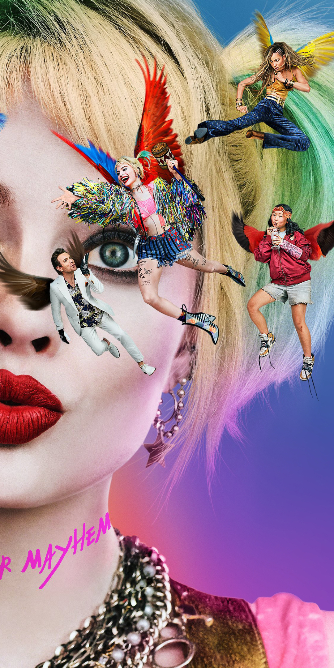 Download mobile wallpaper Movie, Harley Quinn, Dc Comics, Harleen Quinzel, Margot Robbie, Birds Of Prey (And The Fantabulous Emancipation Of One Harley Quinn) for free.