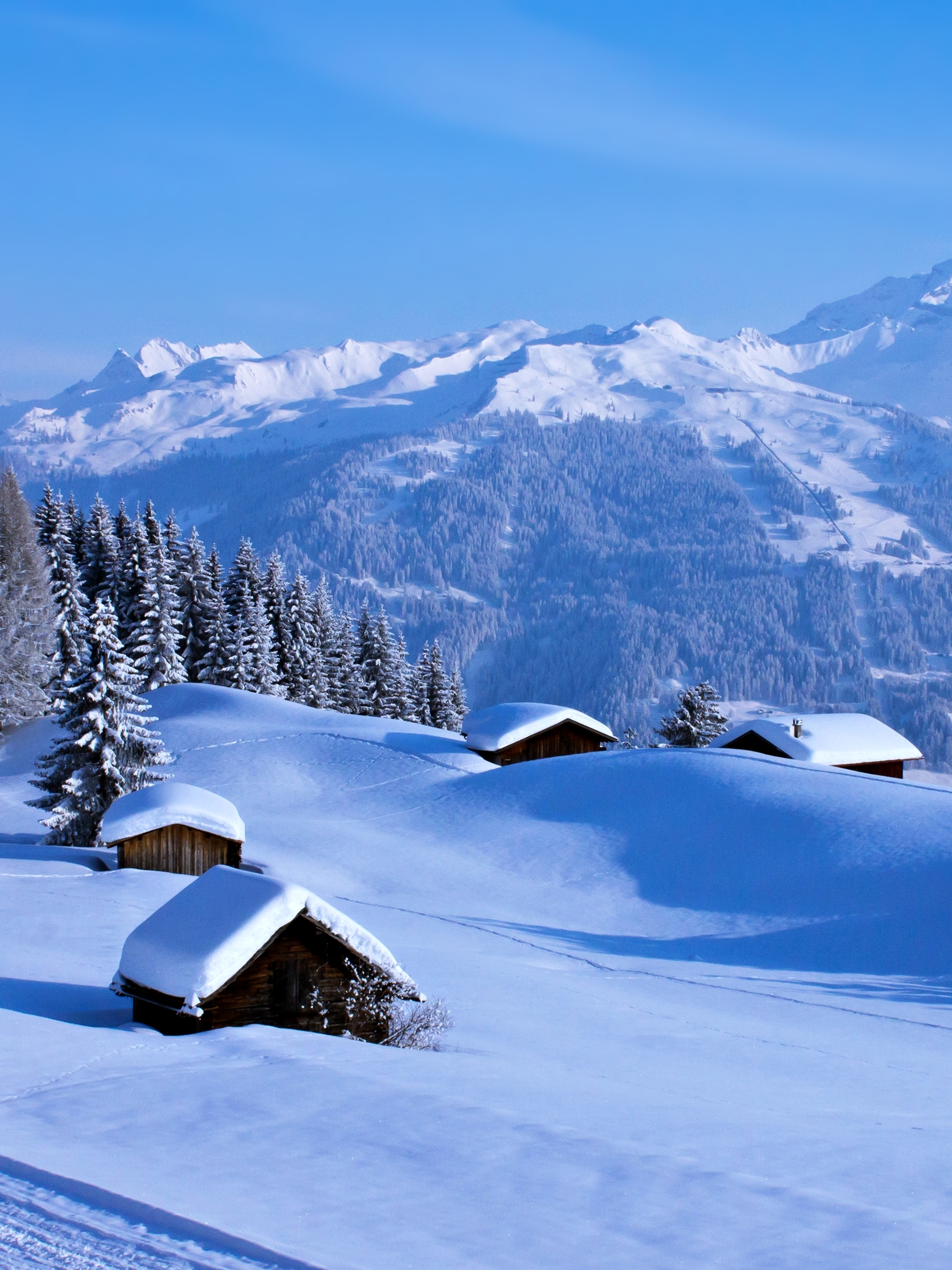 Handy-Wallpaper Landschaft, Winter, Schnee, Fotografie kostenlos herunterladen.