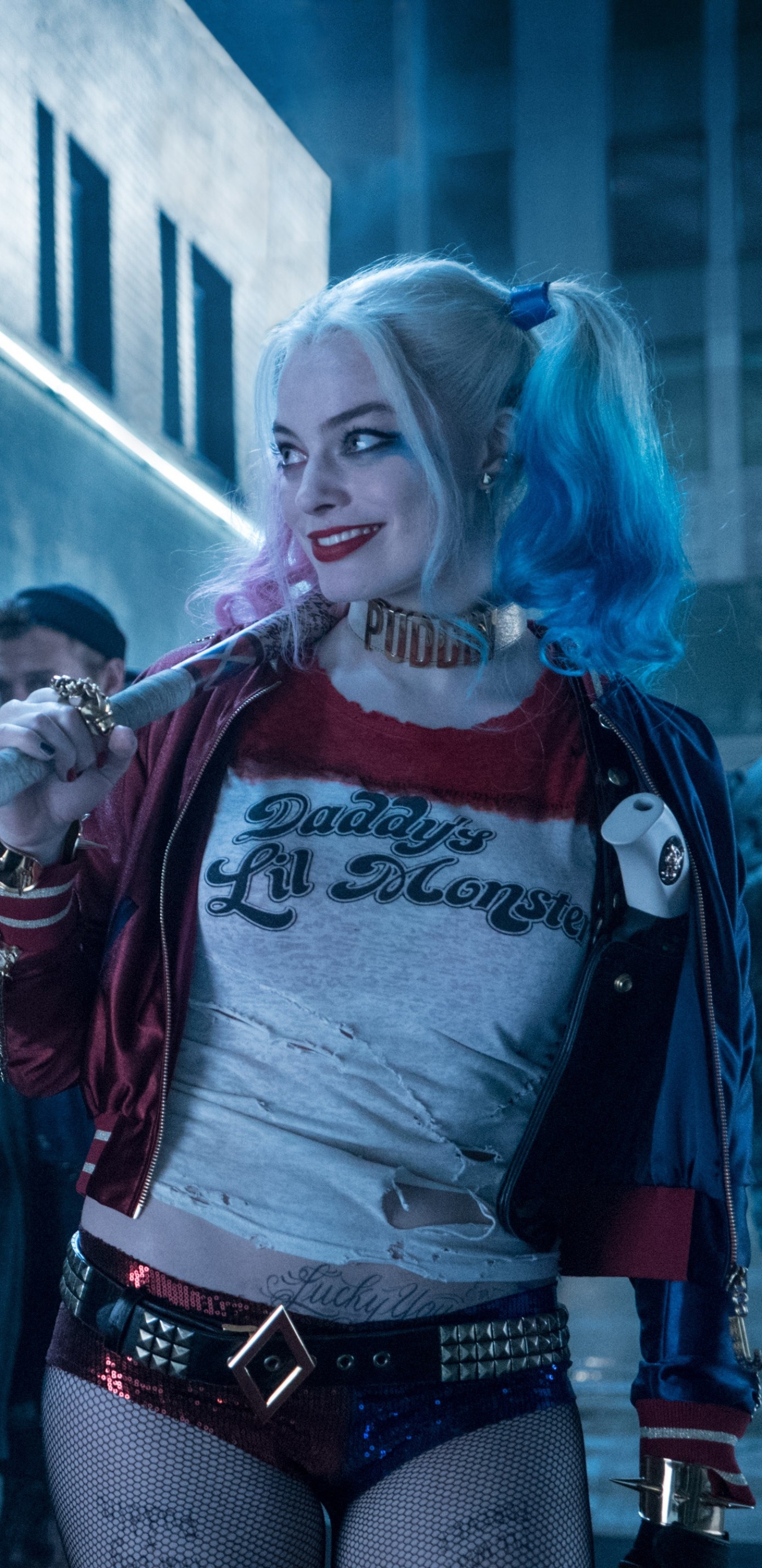 Free download wallpaper Will Smith, Movie, Harley Quinn, Deadshot, Suicide Squad, Margot Robbie on your PC desktop