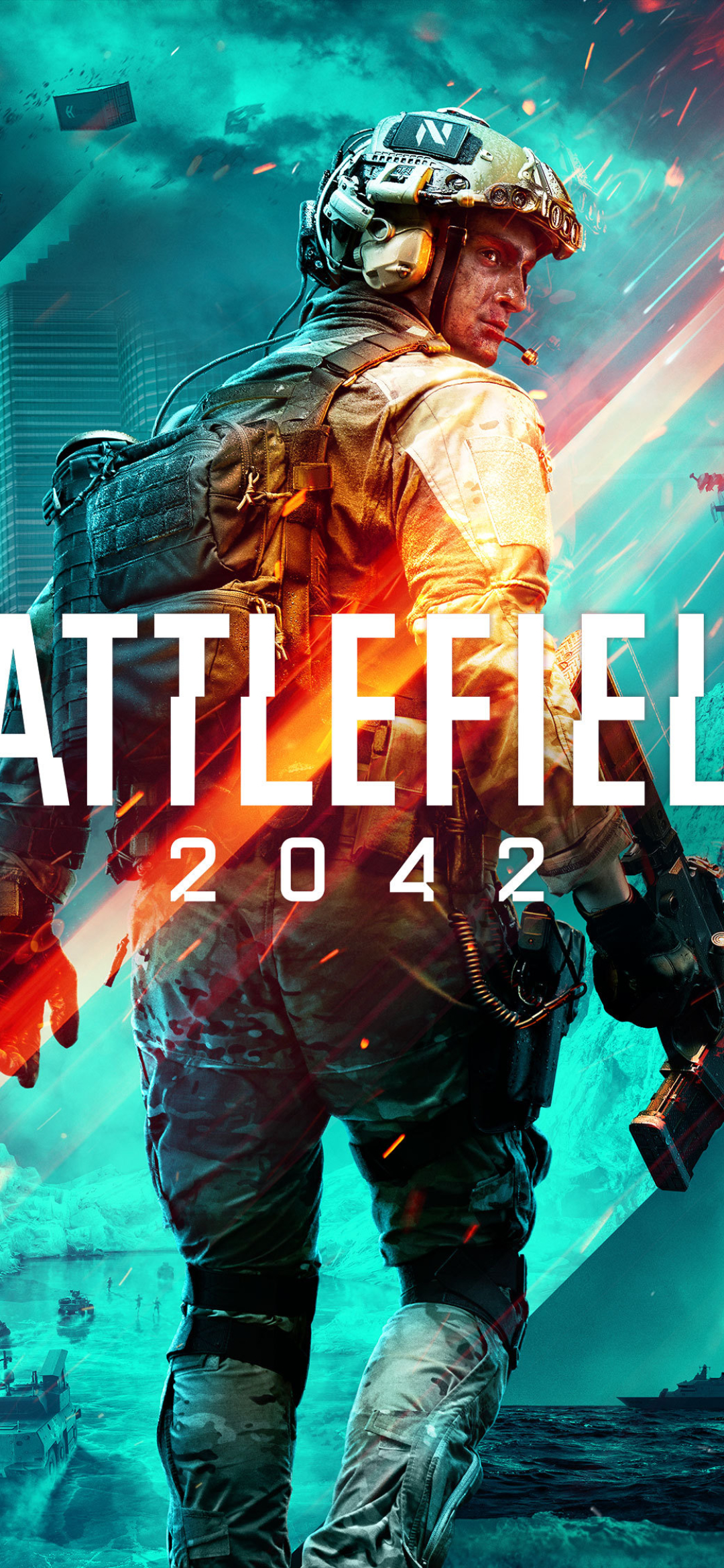 Handy-Wallpaper Schlachtfeld, Computerspiele, Battlefield 2042 kostenlos herunterladen.