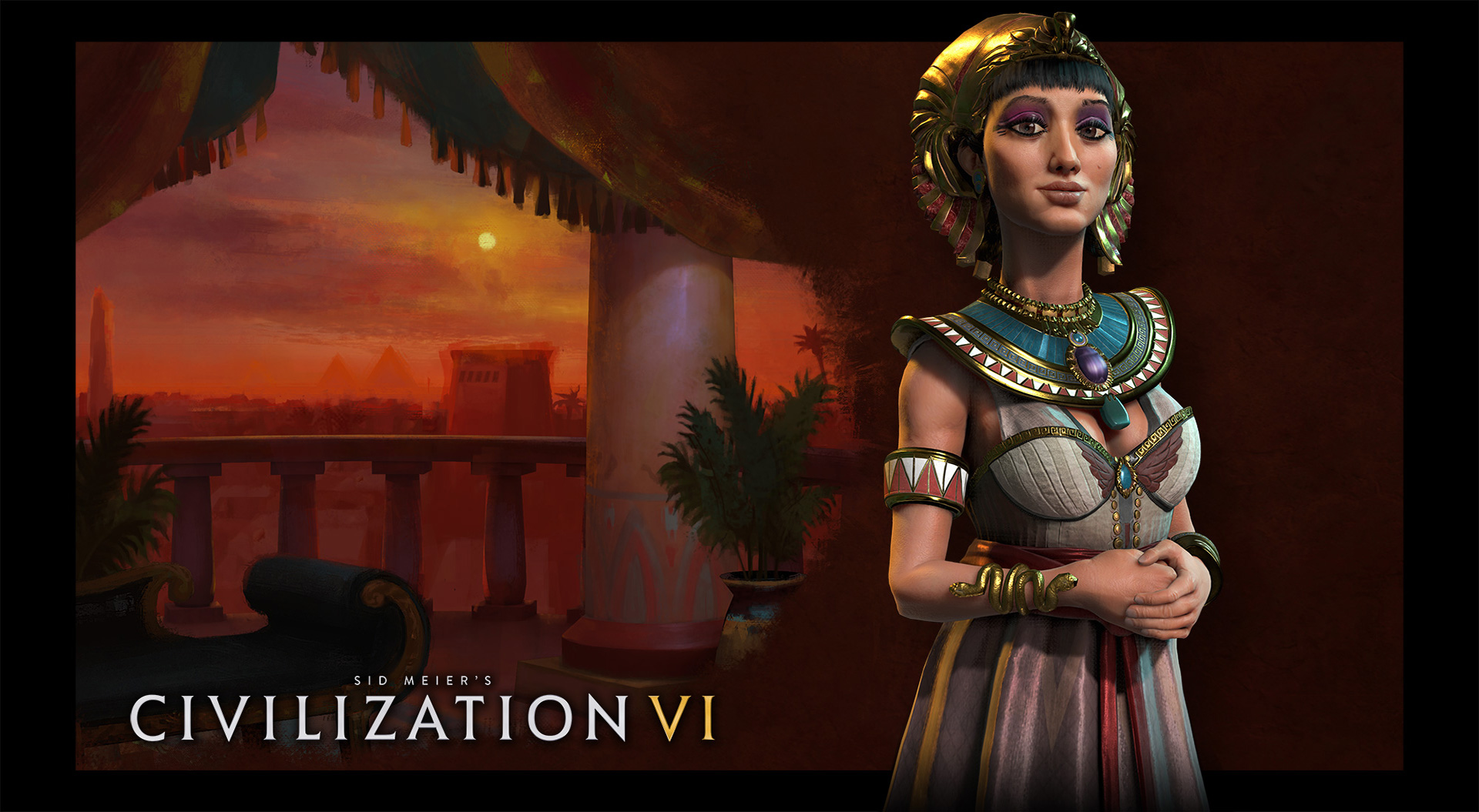 386106 скачать картинку египет, видеоигры, цивилизация vi, клеопатра, цивилизация - обои и заставки бесплатно