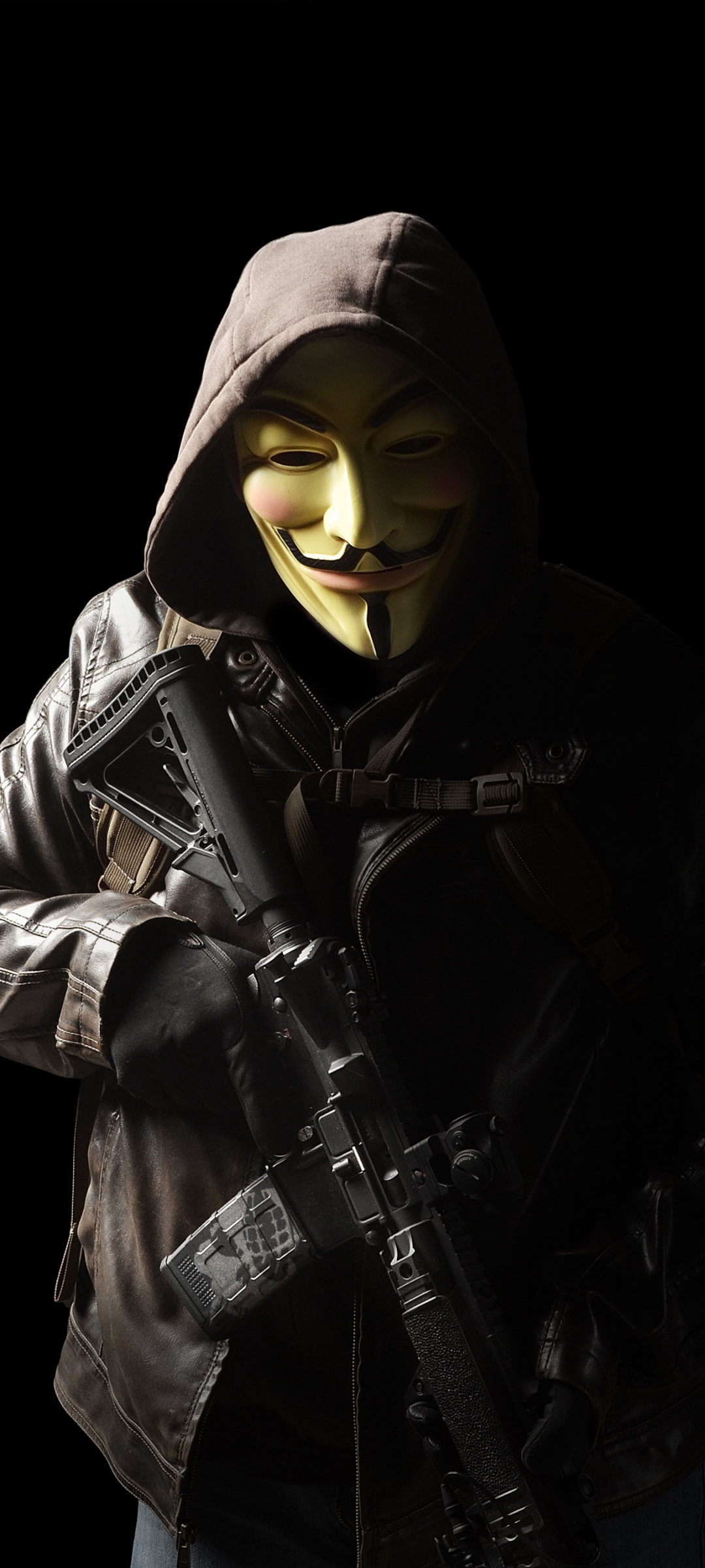 Download mobile wallpaper Technology, Anonymous for free.