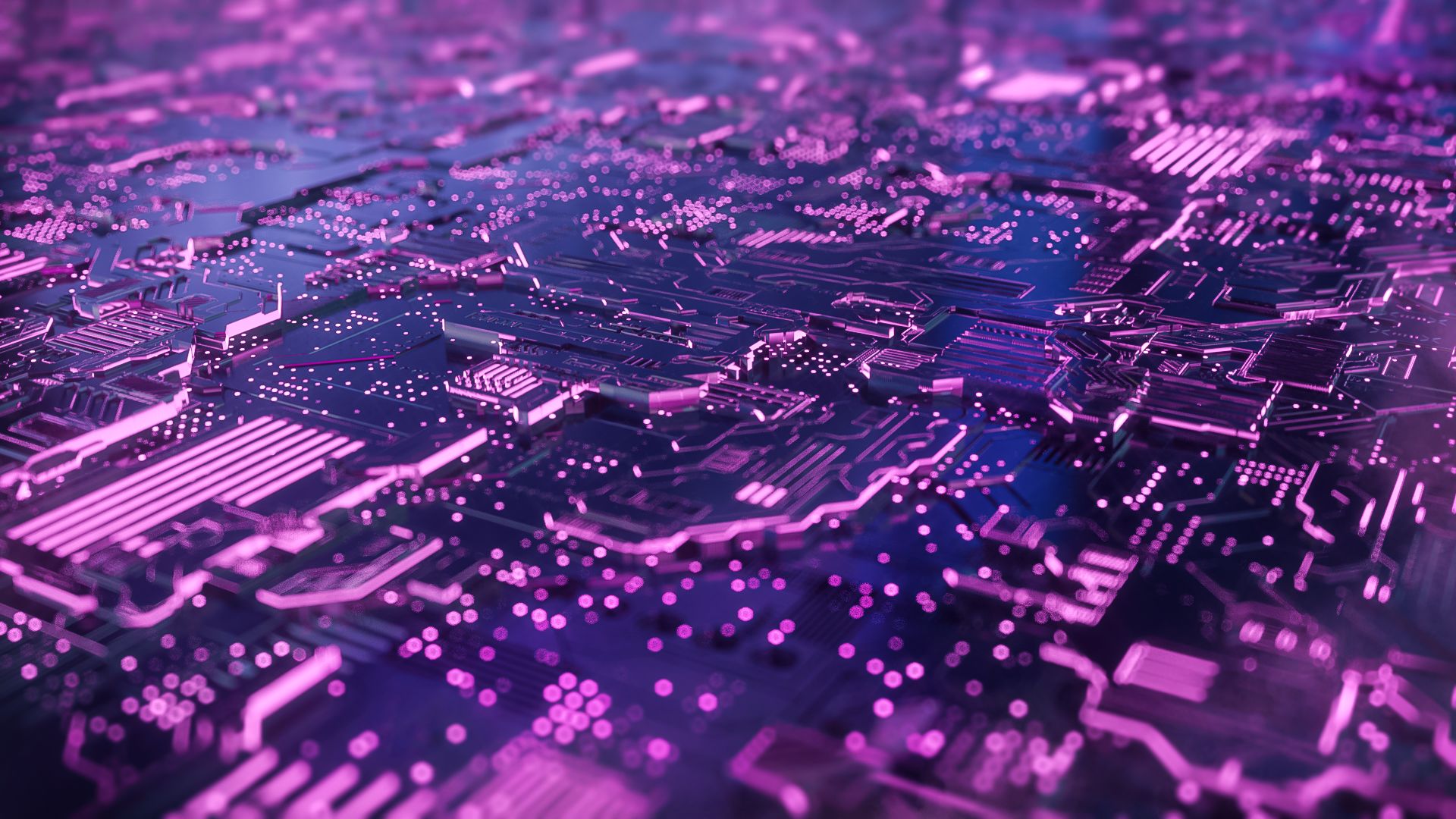 Download mobile wallpaper Purple, Technology, Circuit for free.