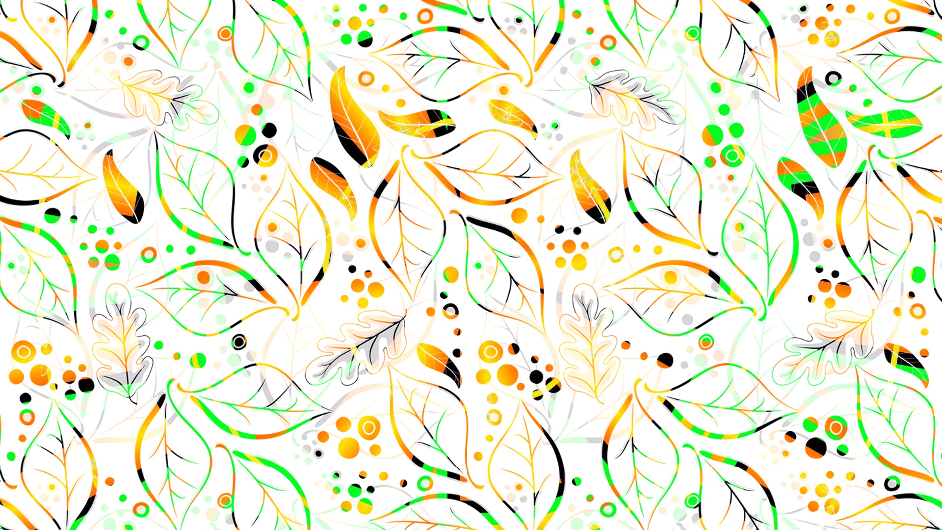Free download wallpaper Pattern, Leaf, Artistic on your PC desktop