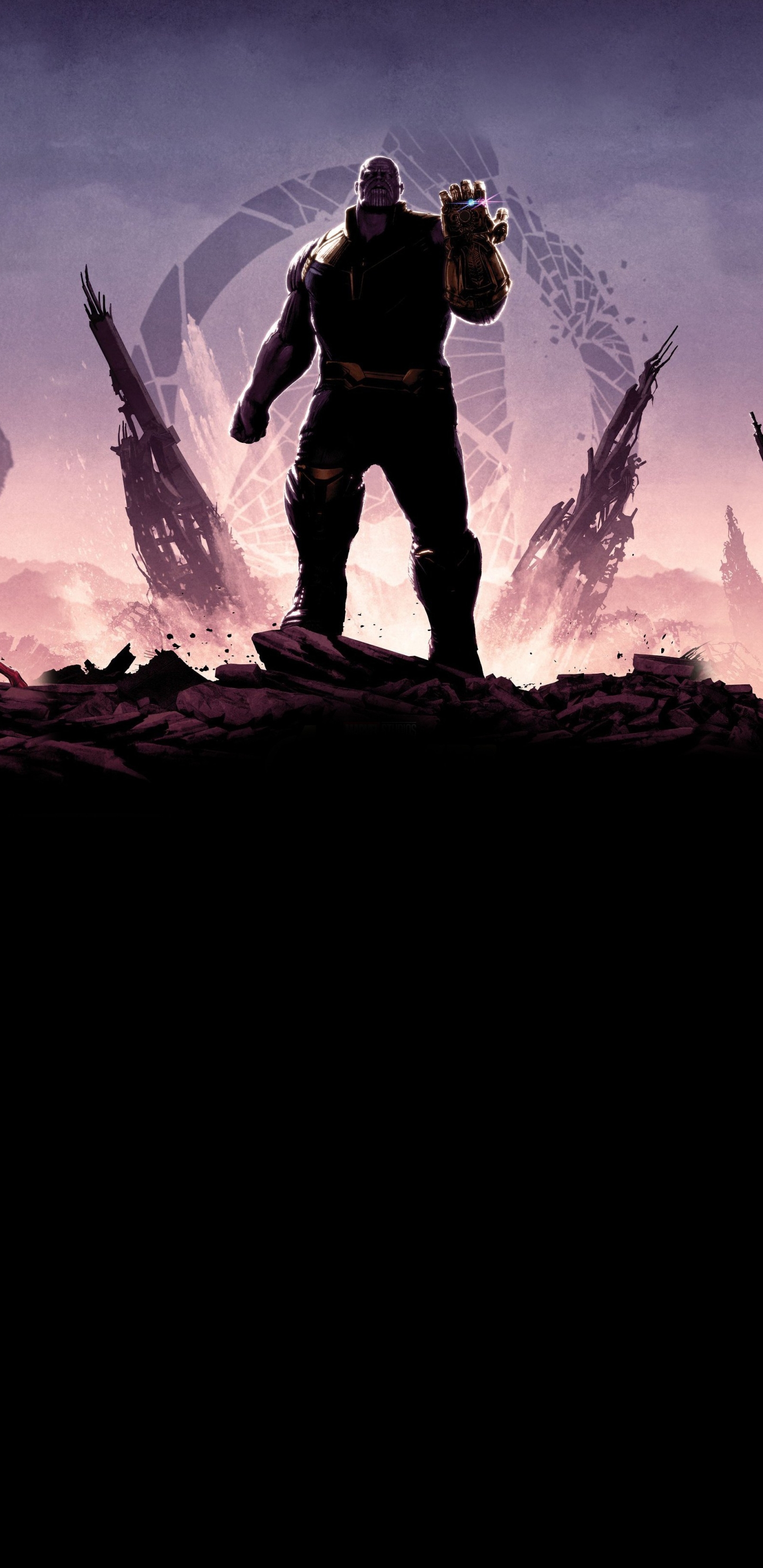 Handy-Wallpaper Filme, Die Rächer, Thanos, Unendlicher Handschuh, Avengers: Infinity War kostenlos herunterladen.