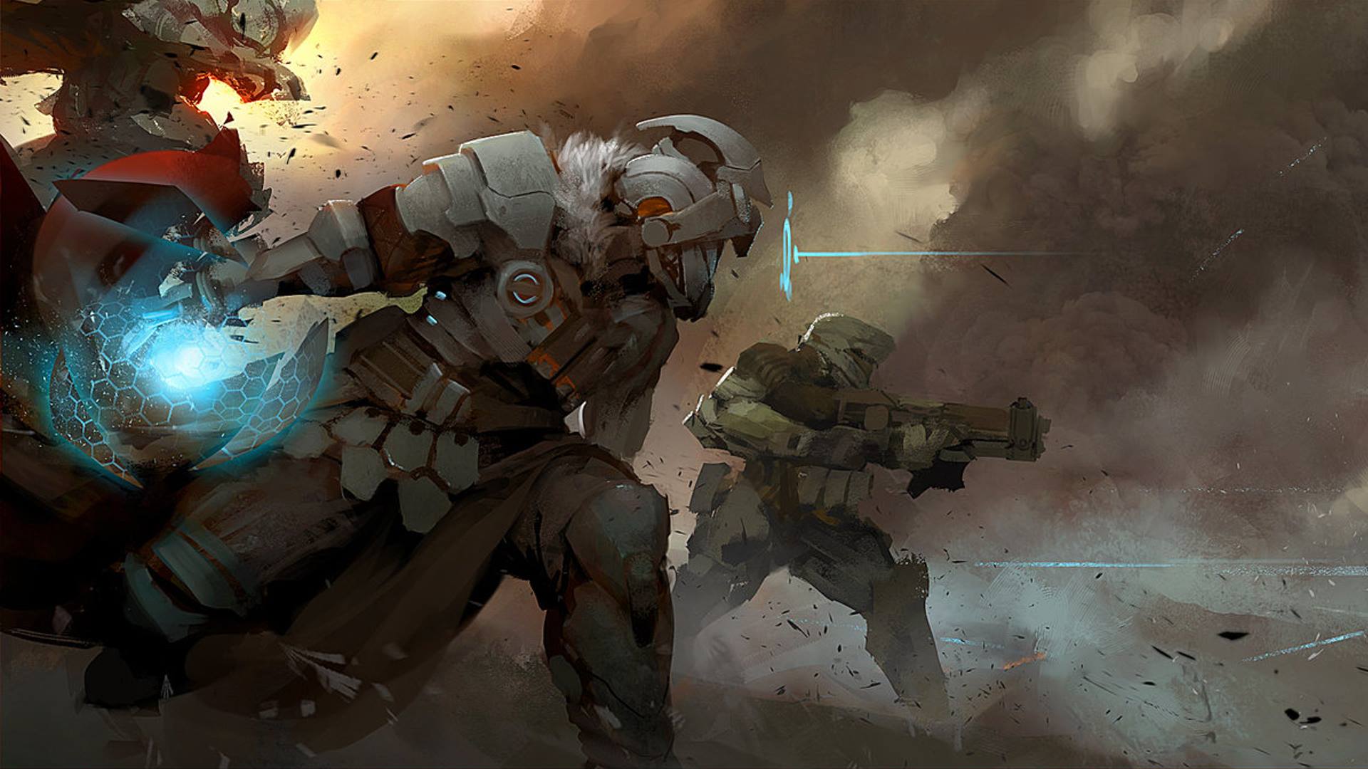 Download mobile wallpaper Weapon, Sci Fi, Battle for free.