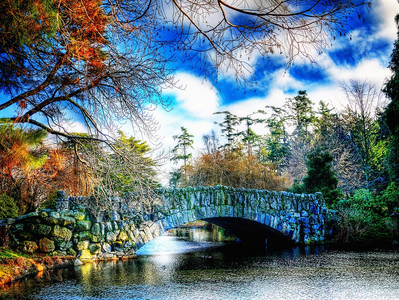 Free download wallpaper Bridge, Man Made on your PC desktop