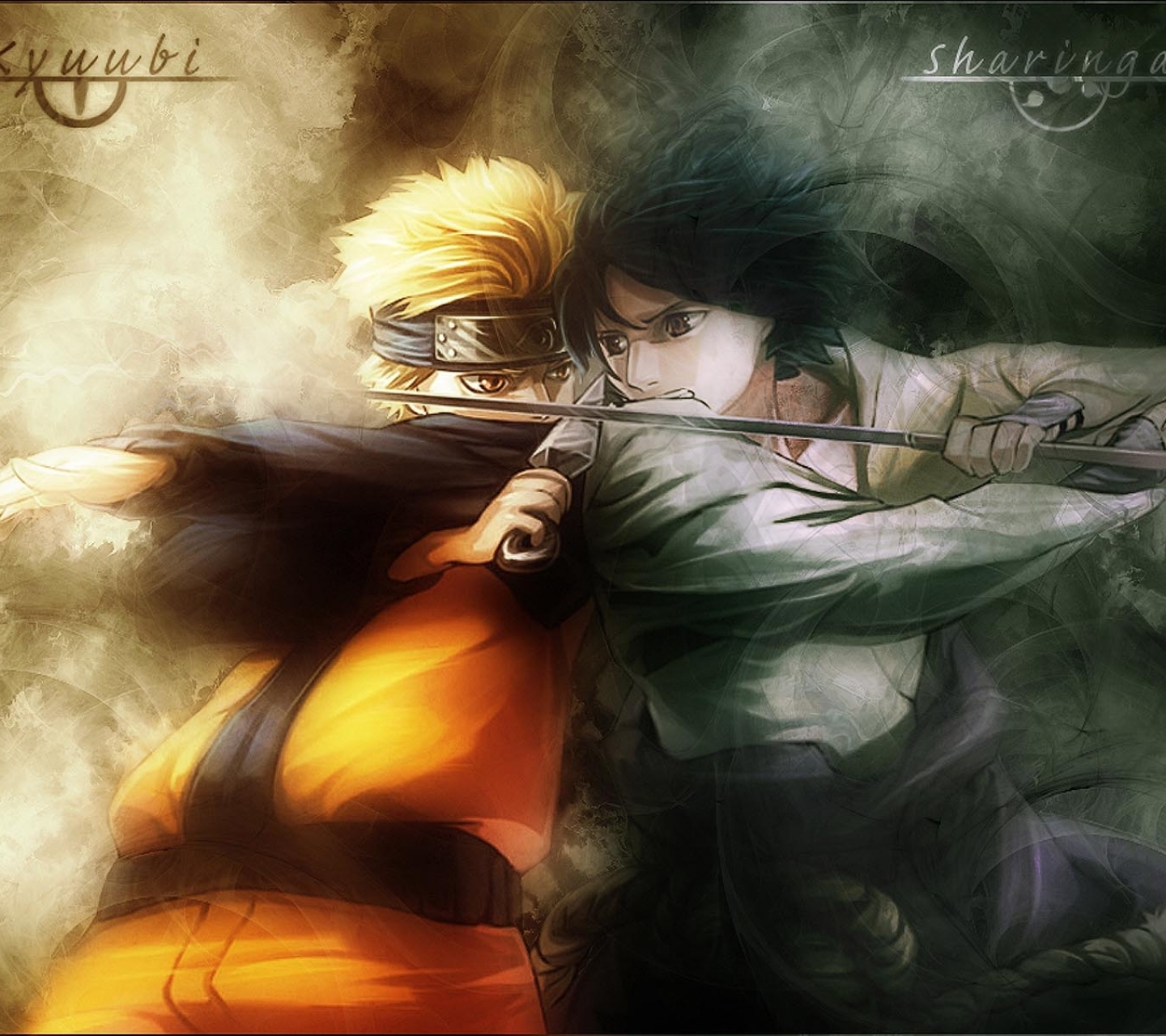 Free download wallpaper Anime, Naruto, Sasuke Uchiha, Naruto Uzumaki on your PC desktop