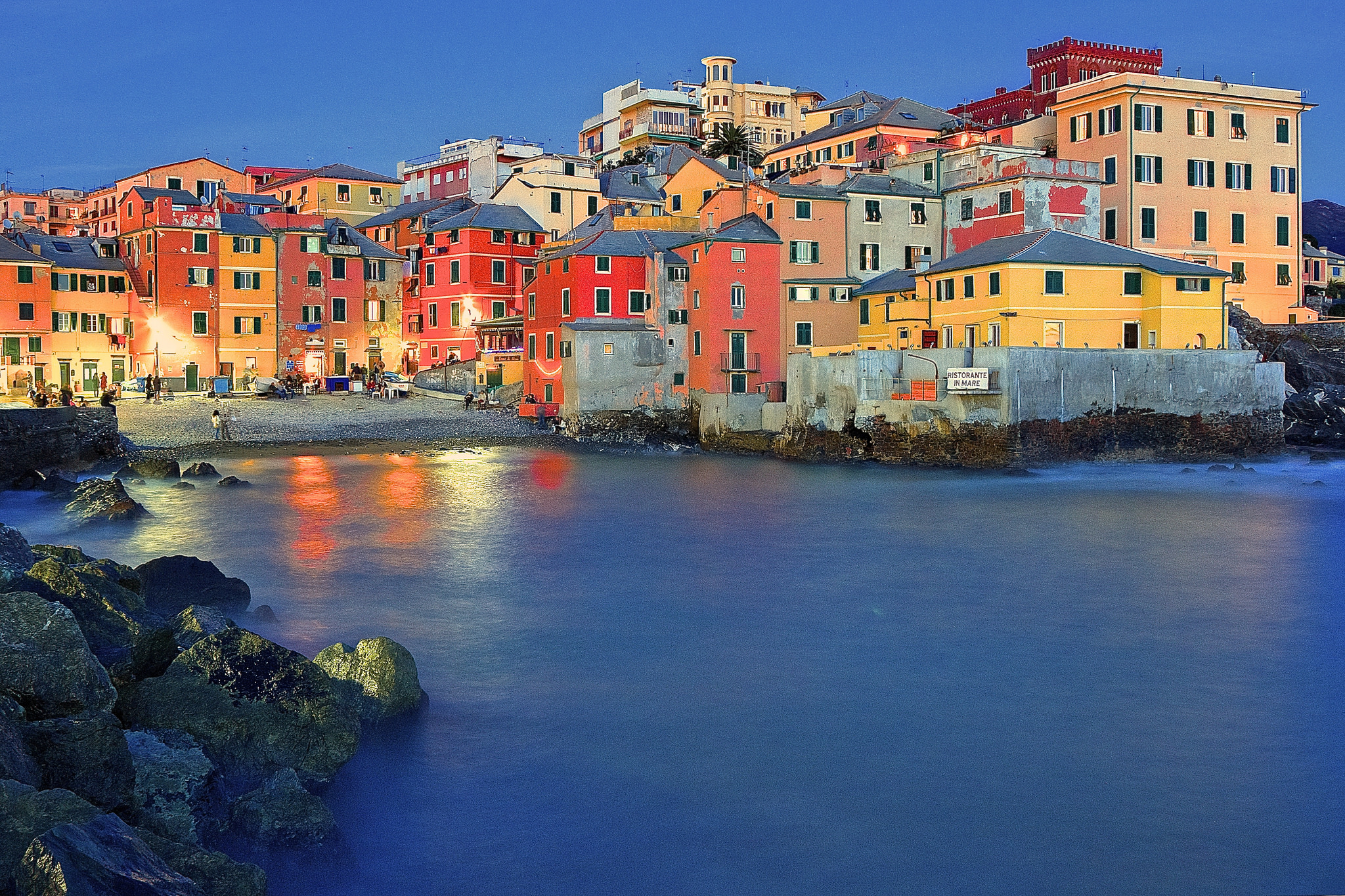 man made, portofino, coast, colorful, colors, house, town, towns