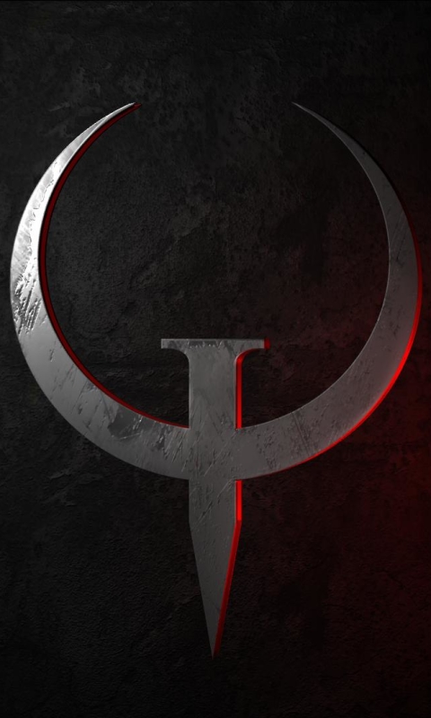 Скачати мобільні шпалери Логотип, Відеогра, Землетрус, Quake Champions безкоштовно.