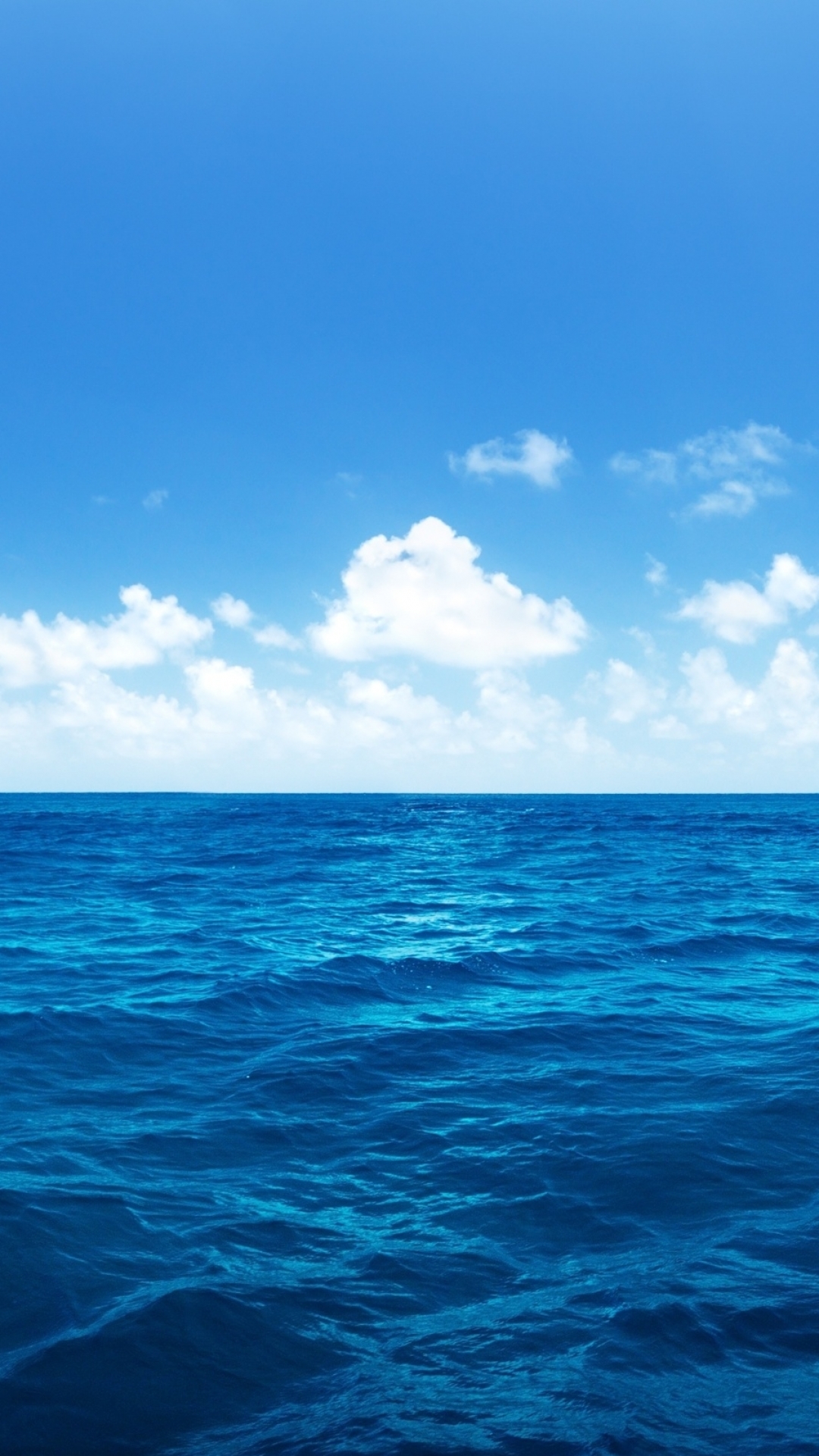 Download mobile wallpaper Water, Sky, Sea, Horizon, Ocean, Earth, Cloud for free.