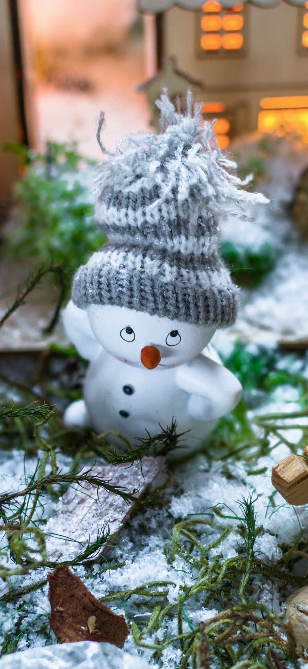 Download mobile wallpaper Snowman, Christmas, Holiday, Toy, Decoration for free.
