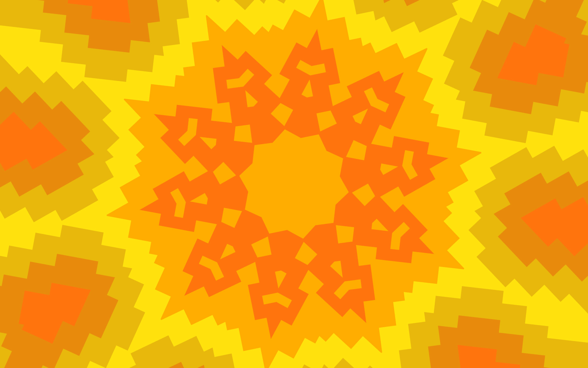 Free download wallpaper Abstract, Pattern, Colors, Shapes, Kaleidoscope, Orange (Color) on your PC desktop