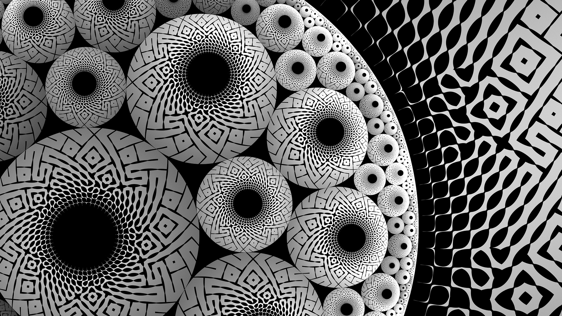 Free download wallpaper Abstract, Black & White on your PC desktop