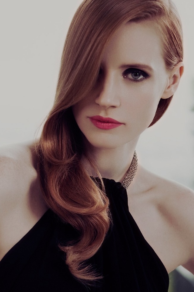 Download mobile wallpaper Celebrity, Jessica Chastain for free.