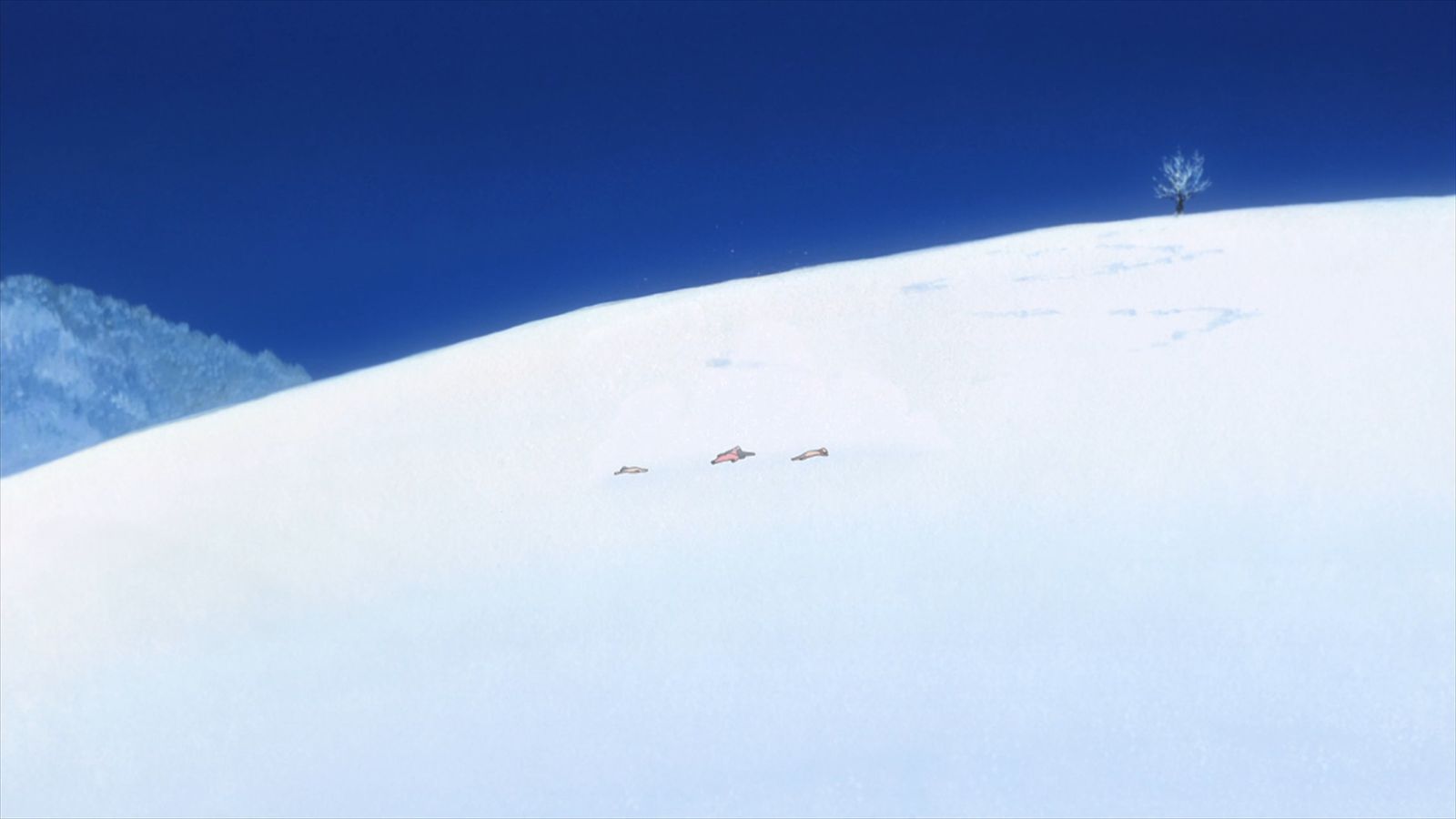 626142 Hintergrundbild herunterladen animes, ame & yuki die wolfskinder, ame (wolfskinder), landschaft, gebirge, schnee, winter, yuki (wolfskinder) - Bildschirmschoner und Bilder kostenlos