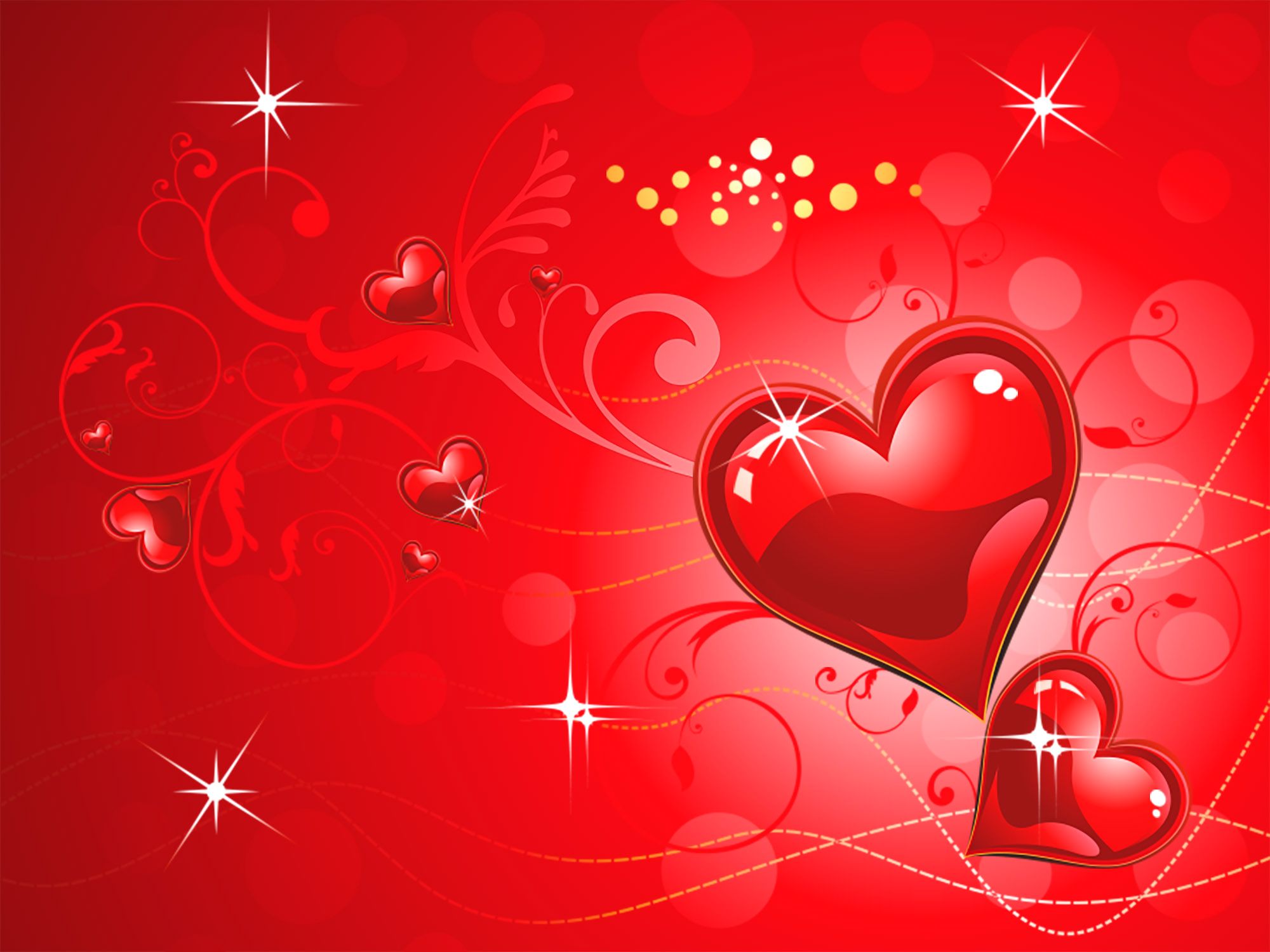 Download mobile wallpaper Heart, Artistic, Sparkles for free.