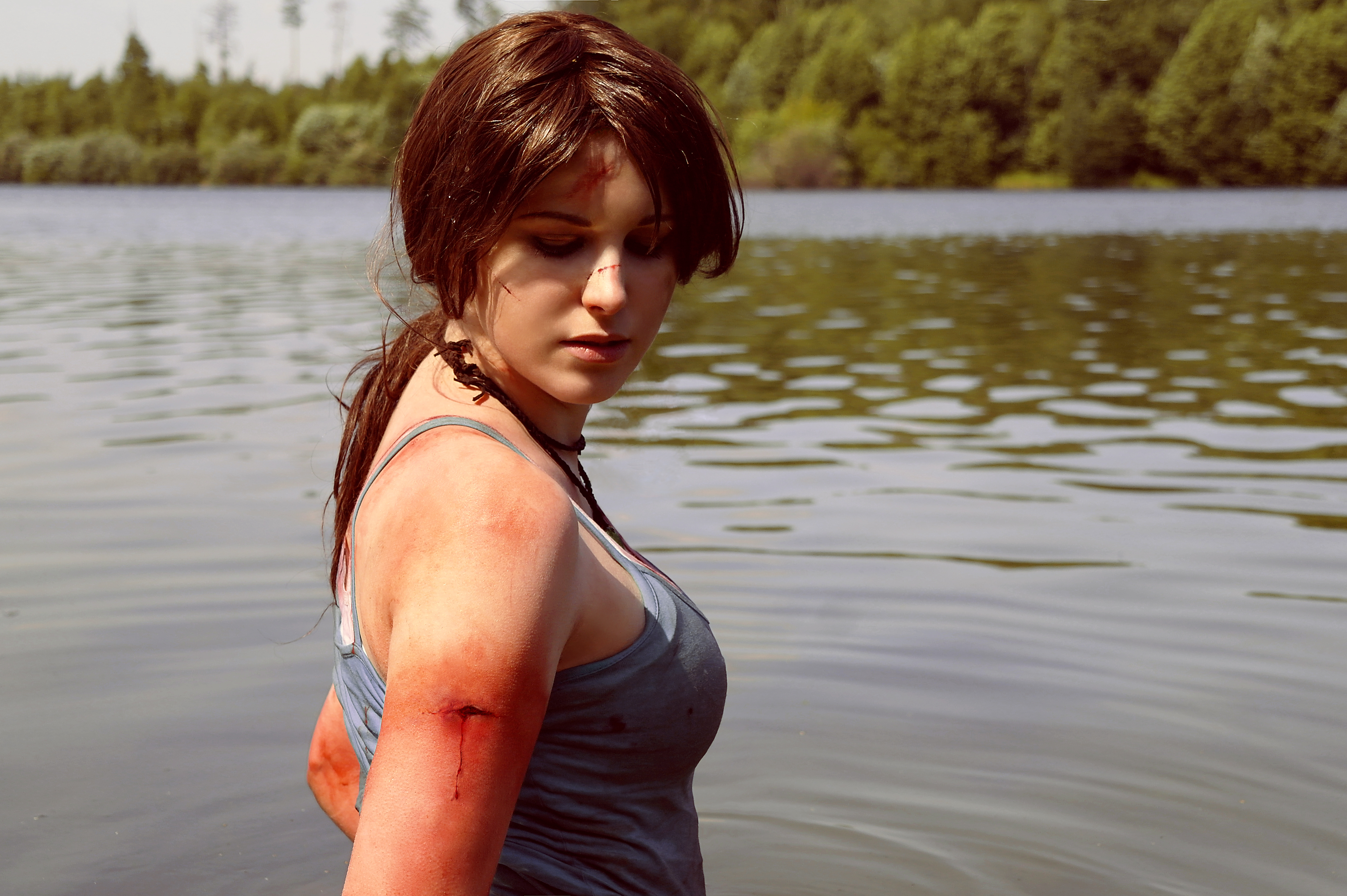 Download mobile wallpaper Women, Lara Croft, Cosplay, Tomb Raider (2013) for free.