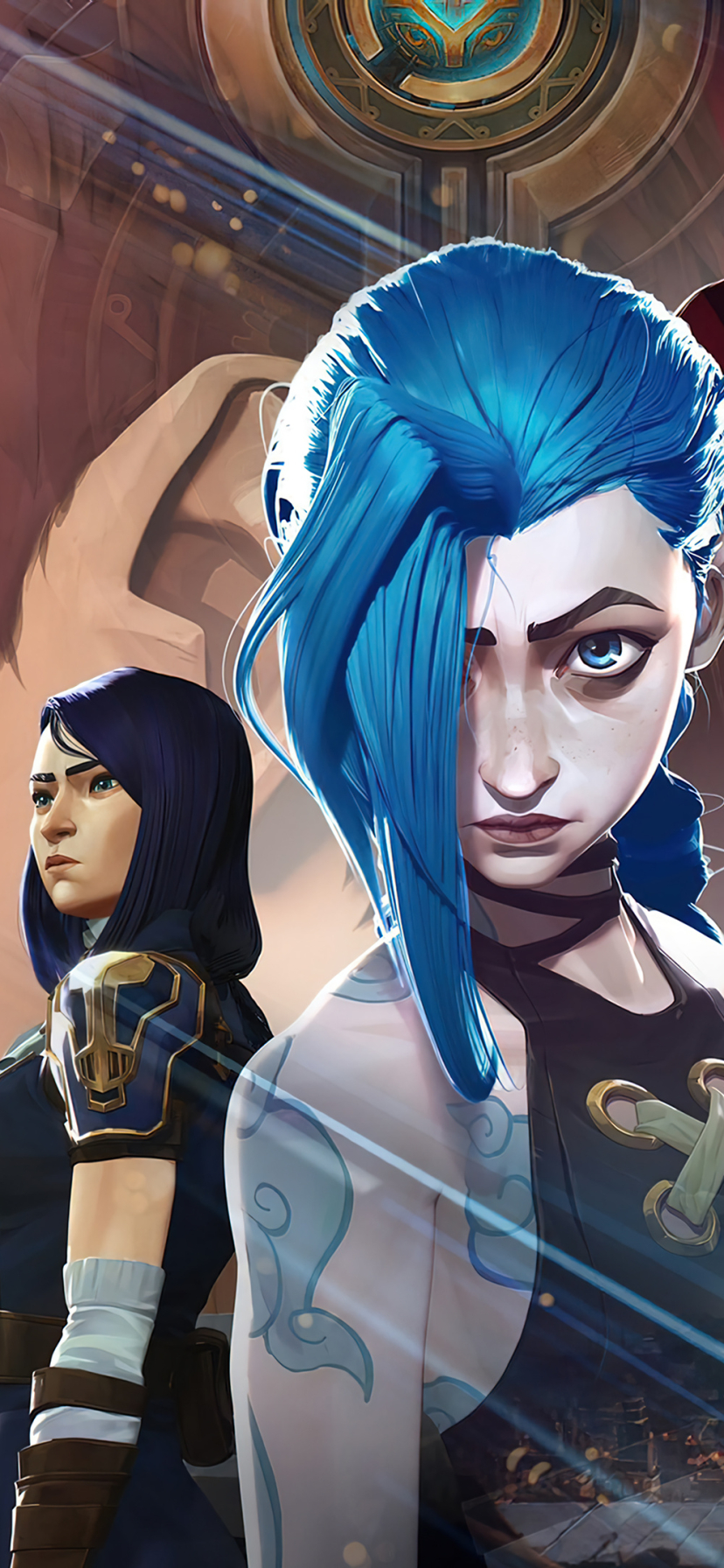 Download mobile wallpaper Tv Show, Jinx (League Of Legends), Arcane for free.