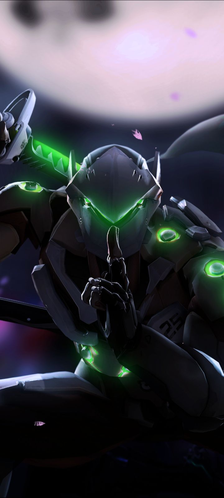 Download mobile wallpaper Overwatch, Video Game, Genji (Overwatch) for free.